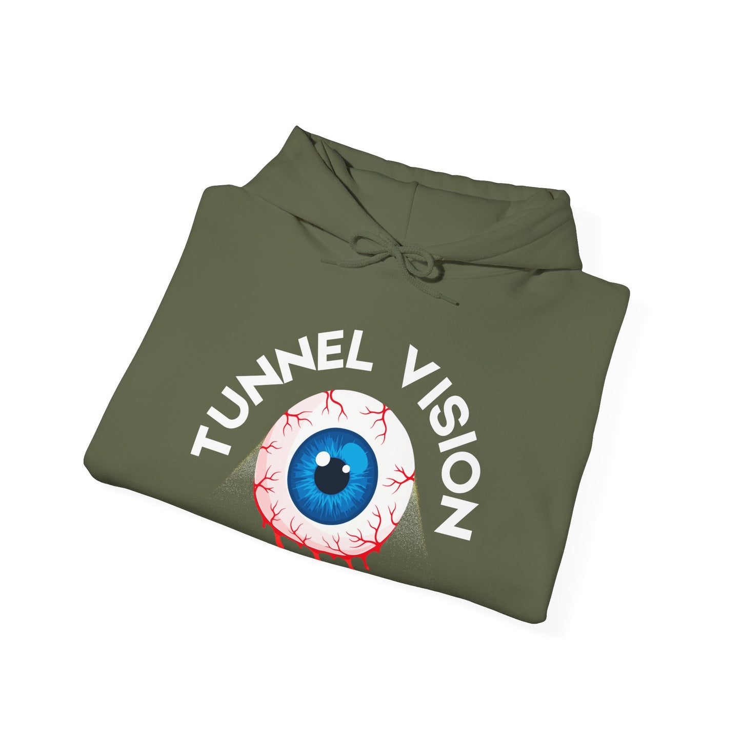 Tunnel Vision Eyes On The Prize Unisex Heavy Blend™ Hooded Sweatshirt
