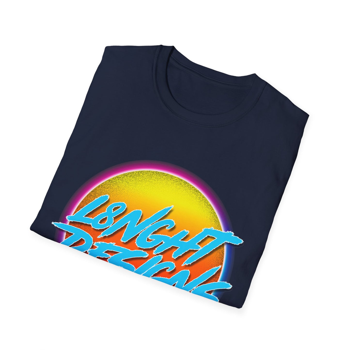 L8NGHT Designs logo Unisex Softstyle T-Shirt