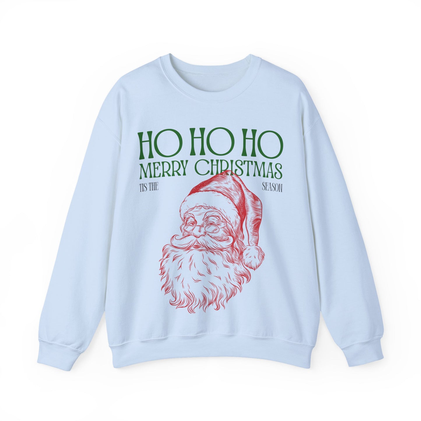 Tis The Season Santa Unisex Heavy Blend™ Crewneck Sweatshirt