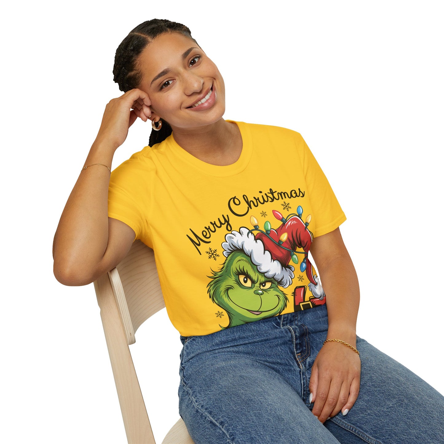 Grinch 6 7 Six Seven Unisex Softstyle T-Shirt