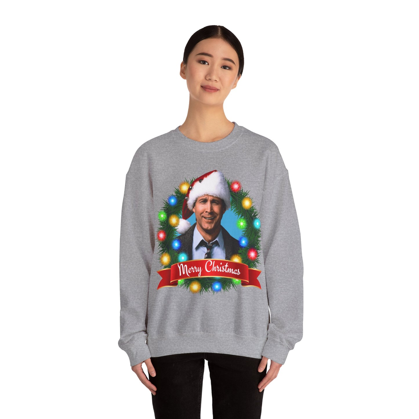 Merry Christmas Griswold Unisex Heavy Blend™ Crewneck Sweatshirt