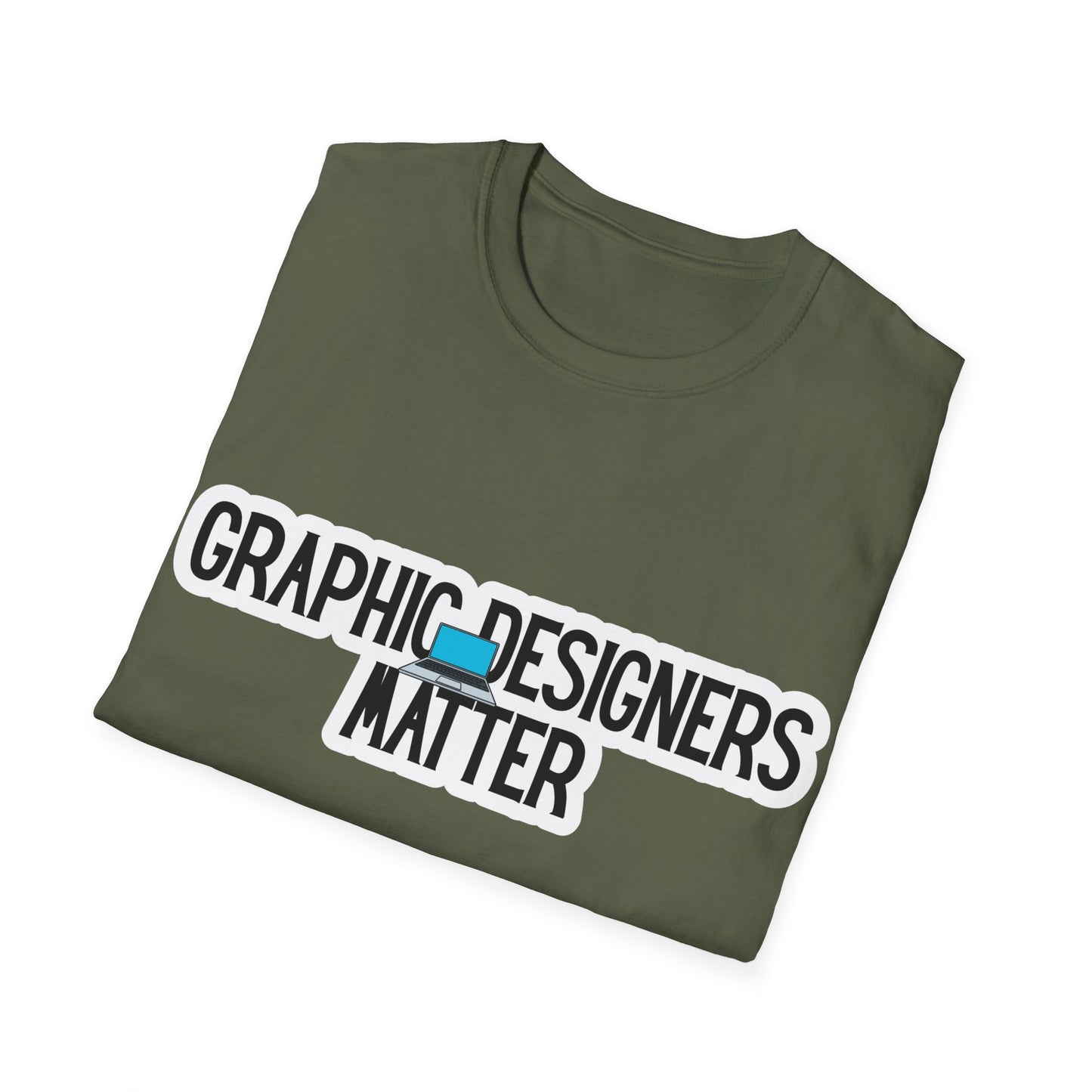 Graphic Designers Matter Unisex Softstyle T-Shirt