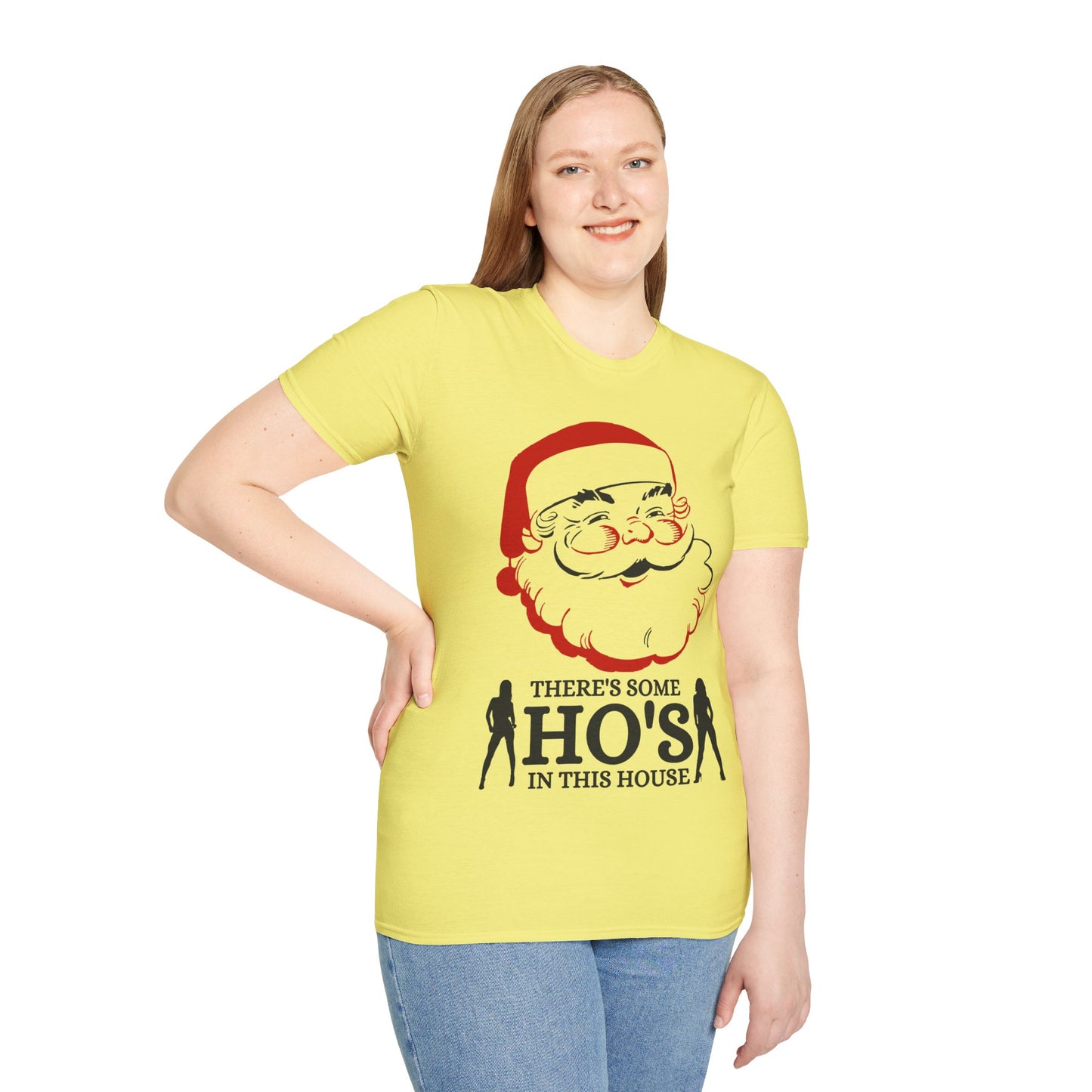 Ho's In This House Unisex Softstyle T-Shirt