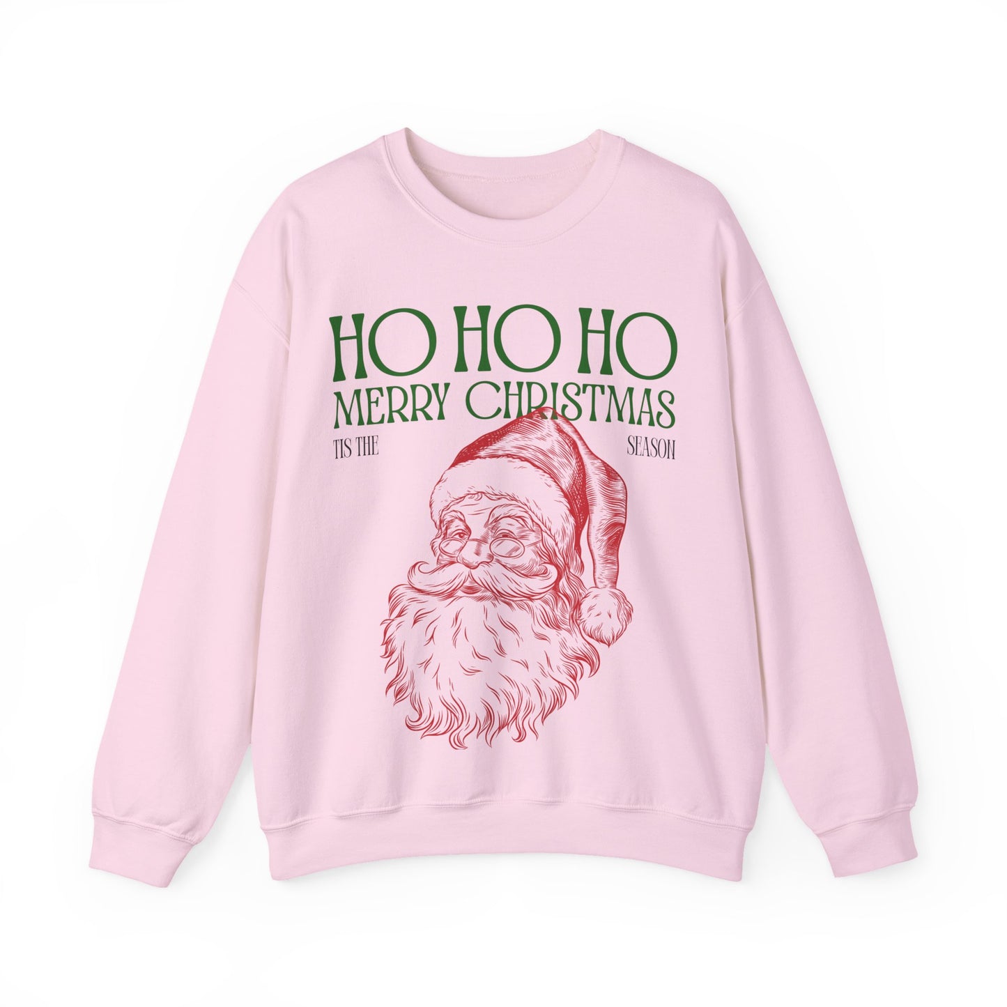 Tis The Season Santa Unisex Heavy Blend™ Crewneck Sweatshirt