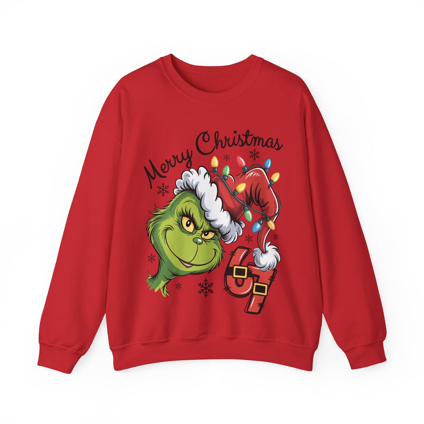 Grinch 6 7 Six Seven Unisex Heavy Blend™ Crewneck Sweatshirt