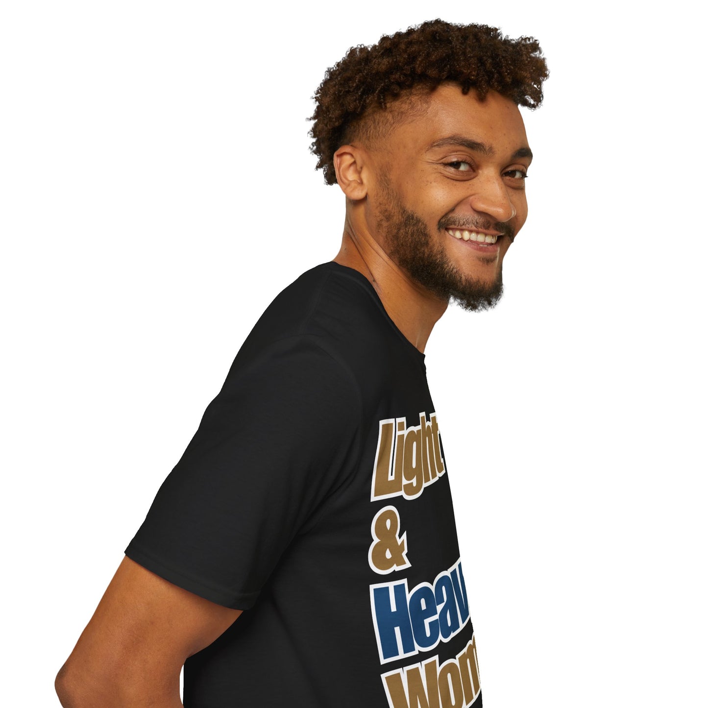 Light Beer & Heavyset Women Unisex Softstyle T-Shirt