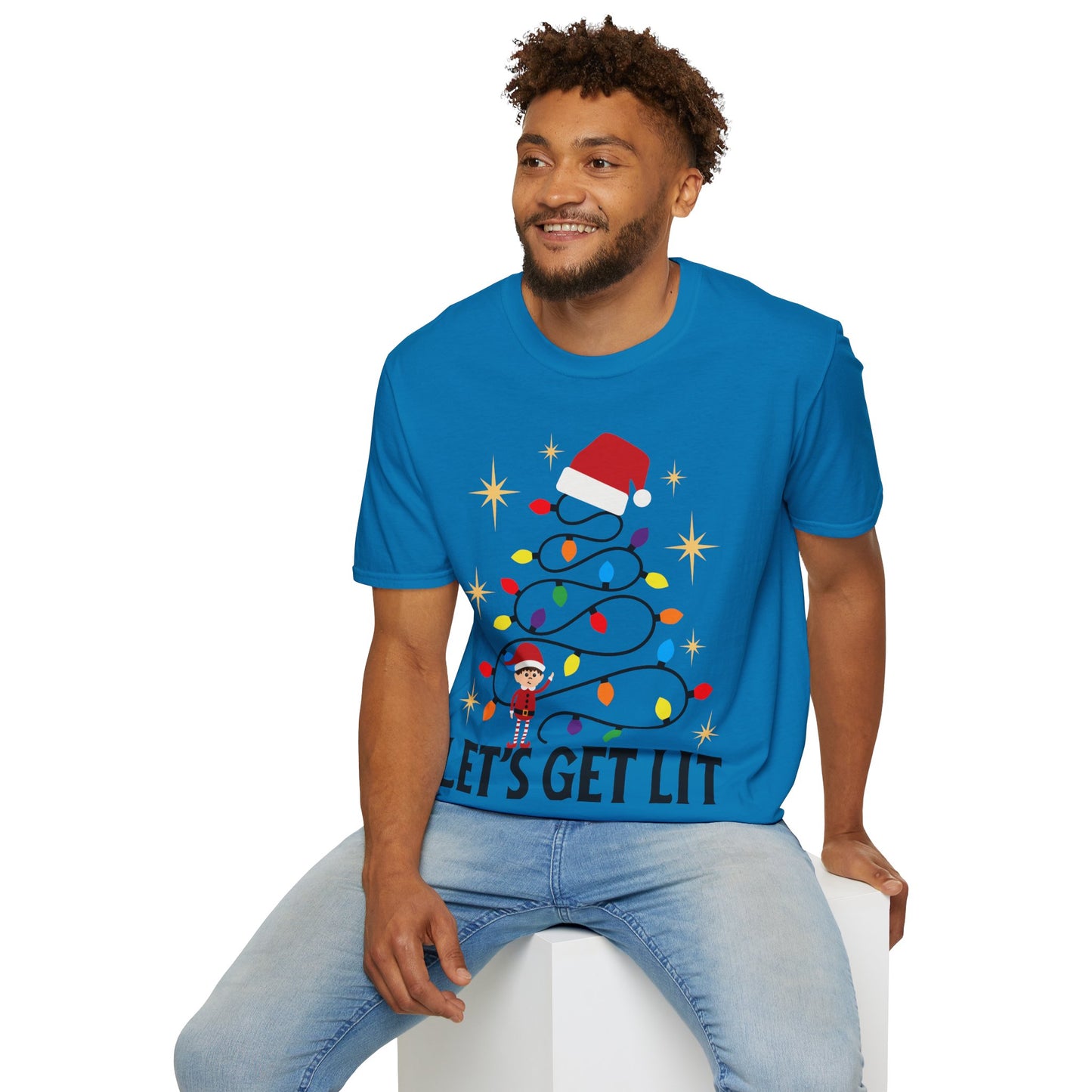 Let' Get Lit Unisex Softstyle T-Shirt