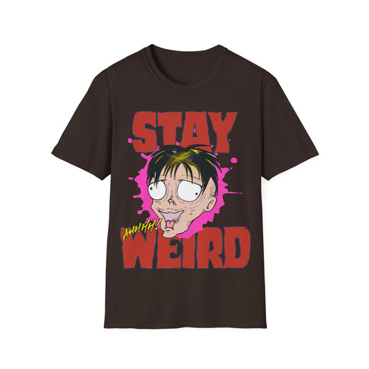 Stay Weird Unisex Softstyle T-Shirt