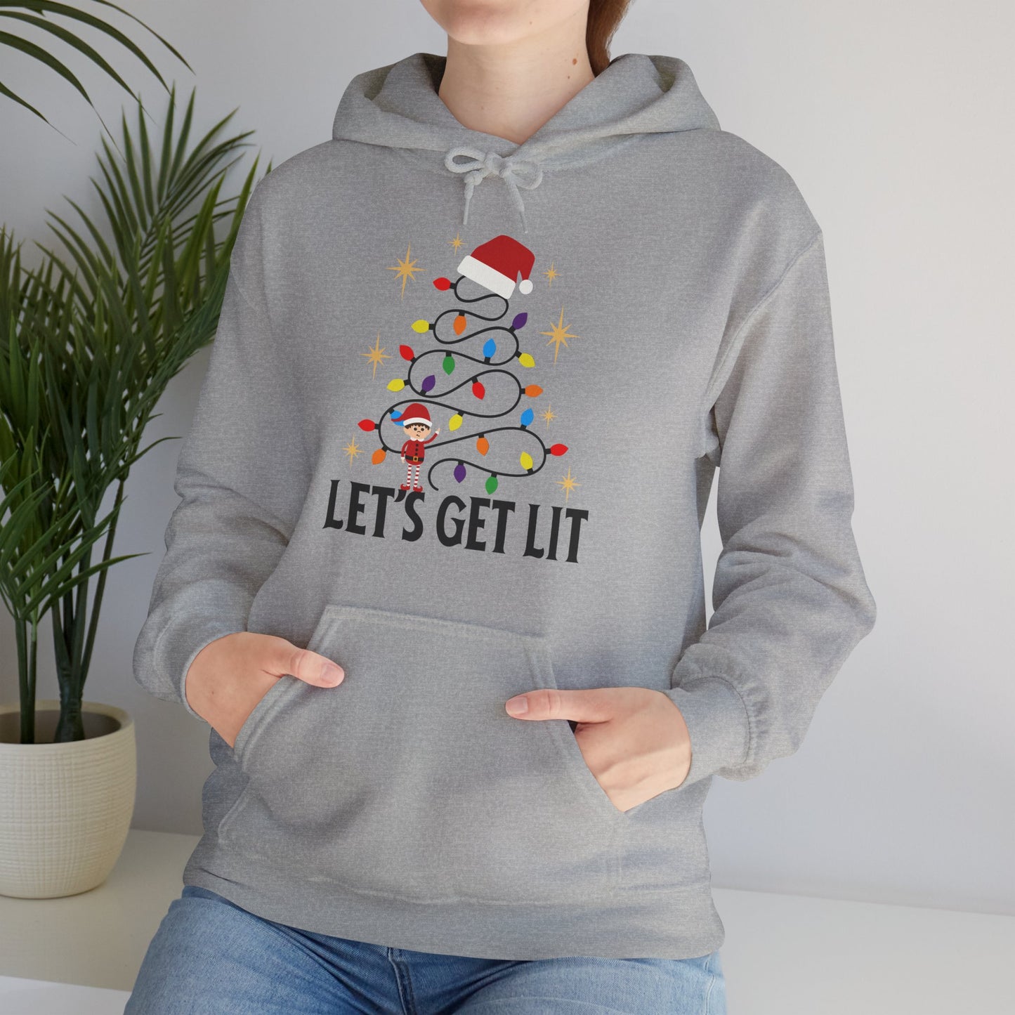 Let's Get Lit Unisex Heavy Blend™ Hooded Sweatshirt