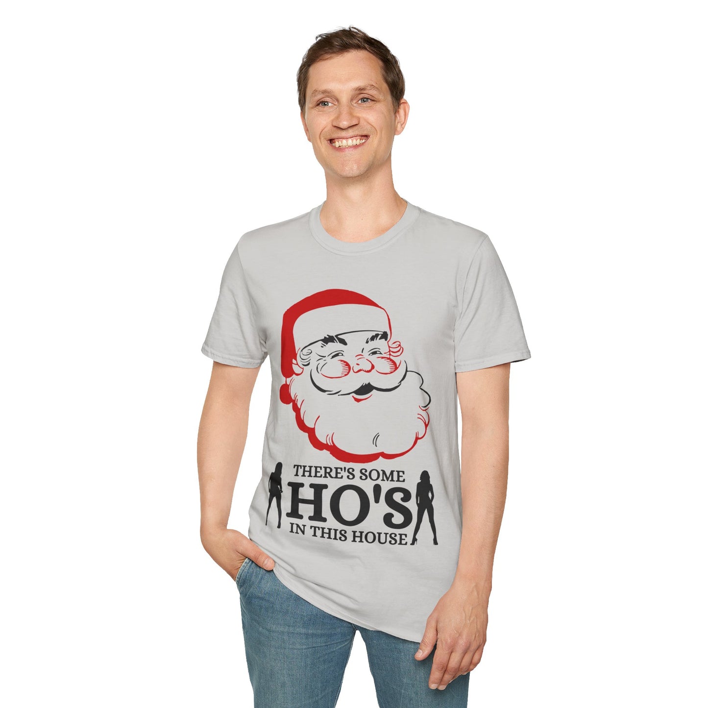 Ho's In This House Unisex Softstyle T-Shirt