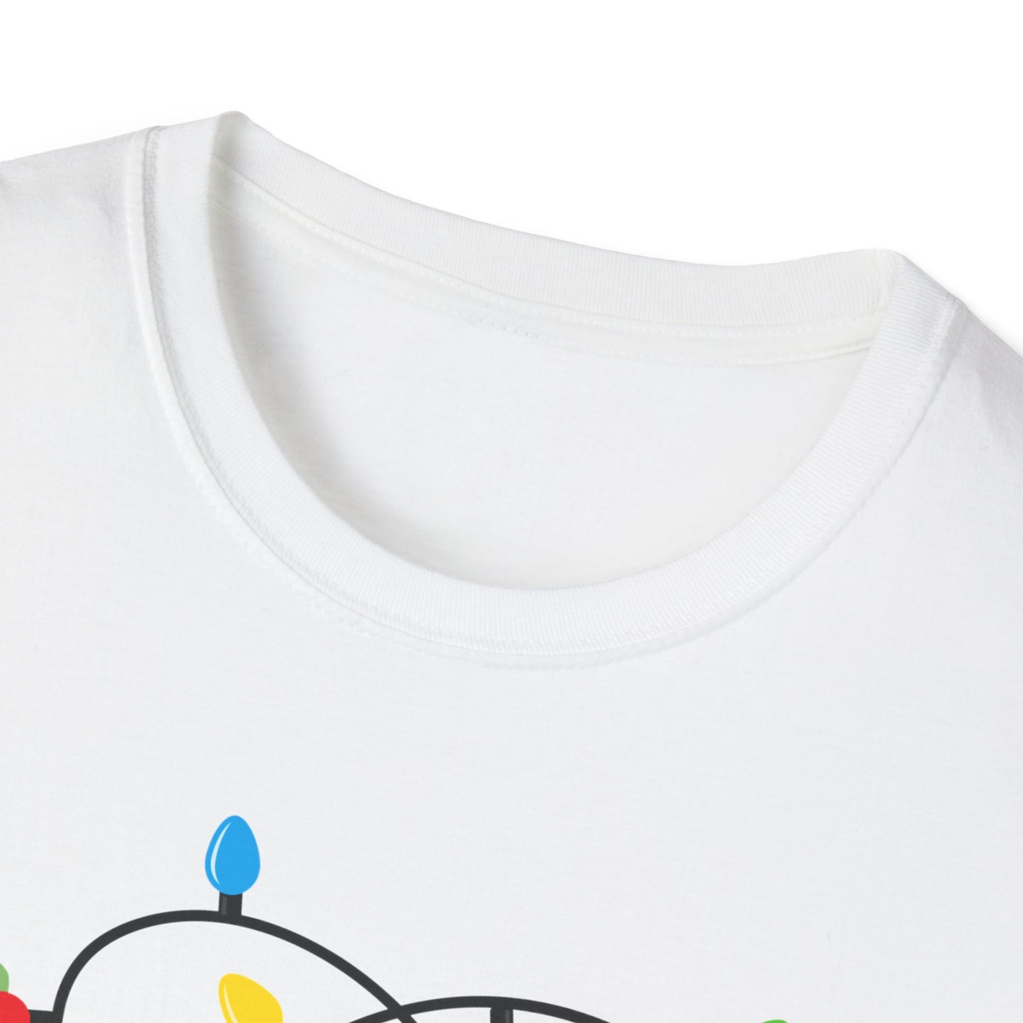 Well Shit Christmas Lights Unisex Softstyle T-Shirt