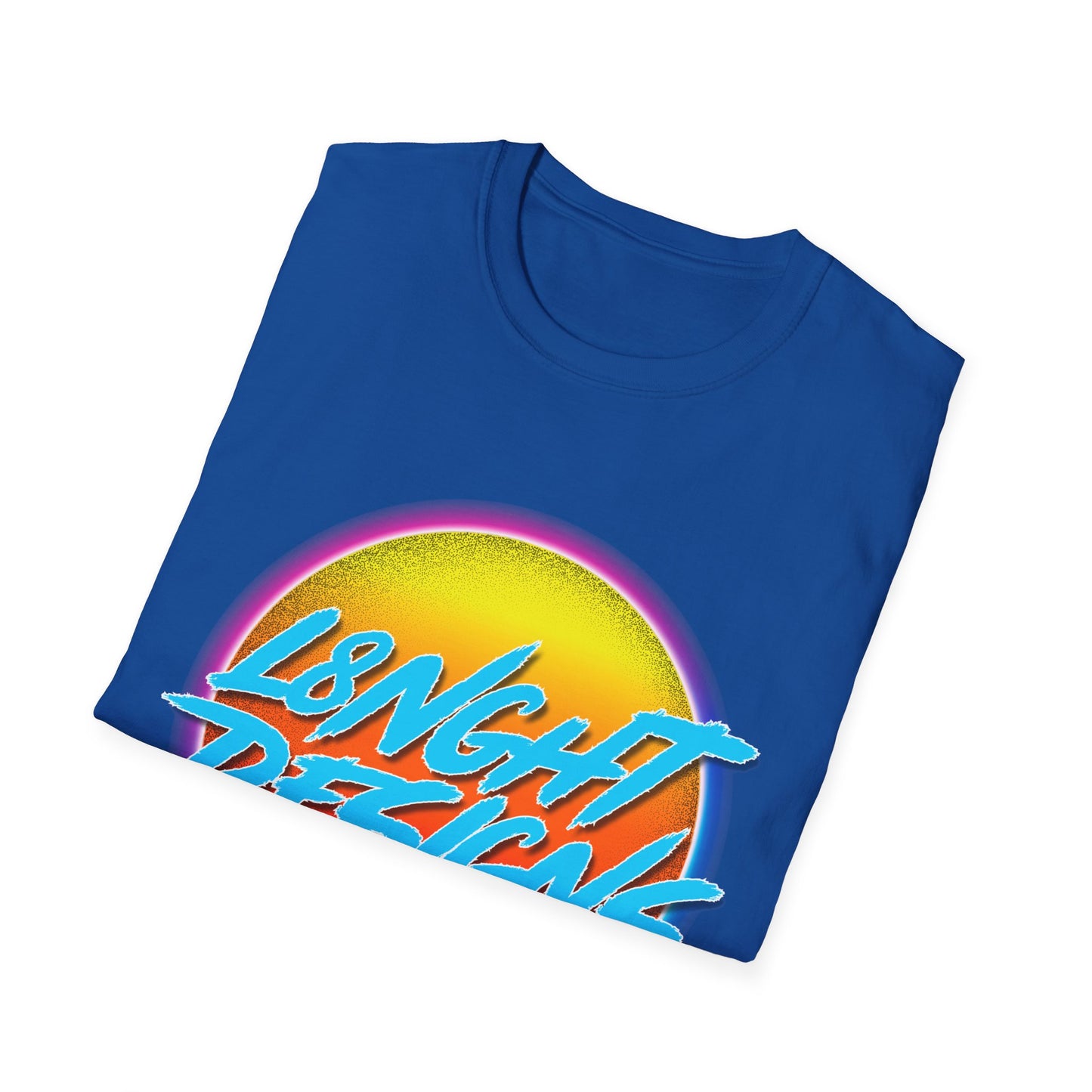 L8NGHT Designs logo Unisex Softstyle T-Shirt