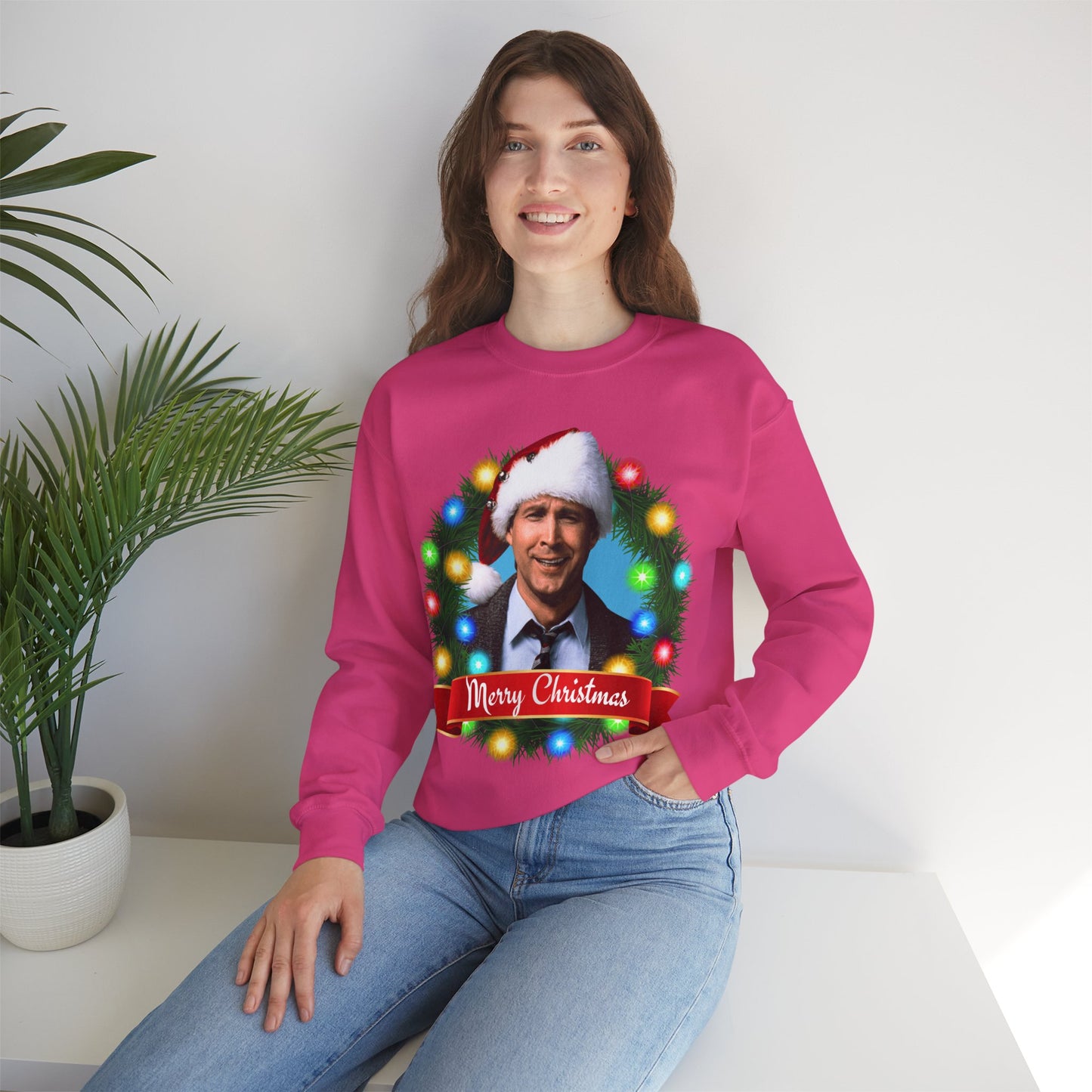 Merry Christmas Griswold Unisex Heavy Blend™ Crewneck Sweatshirt