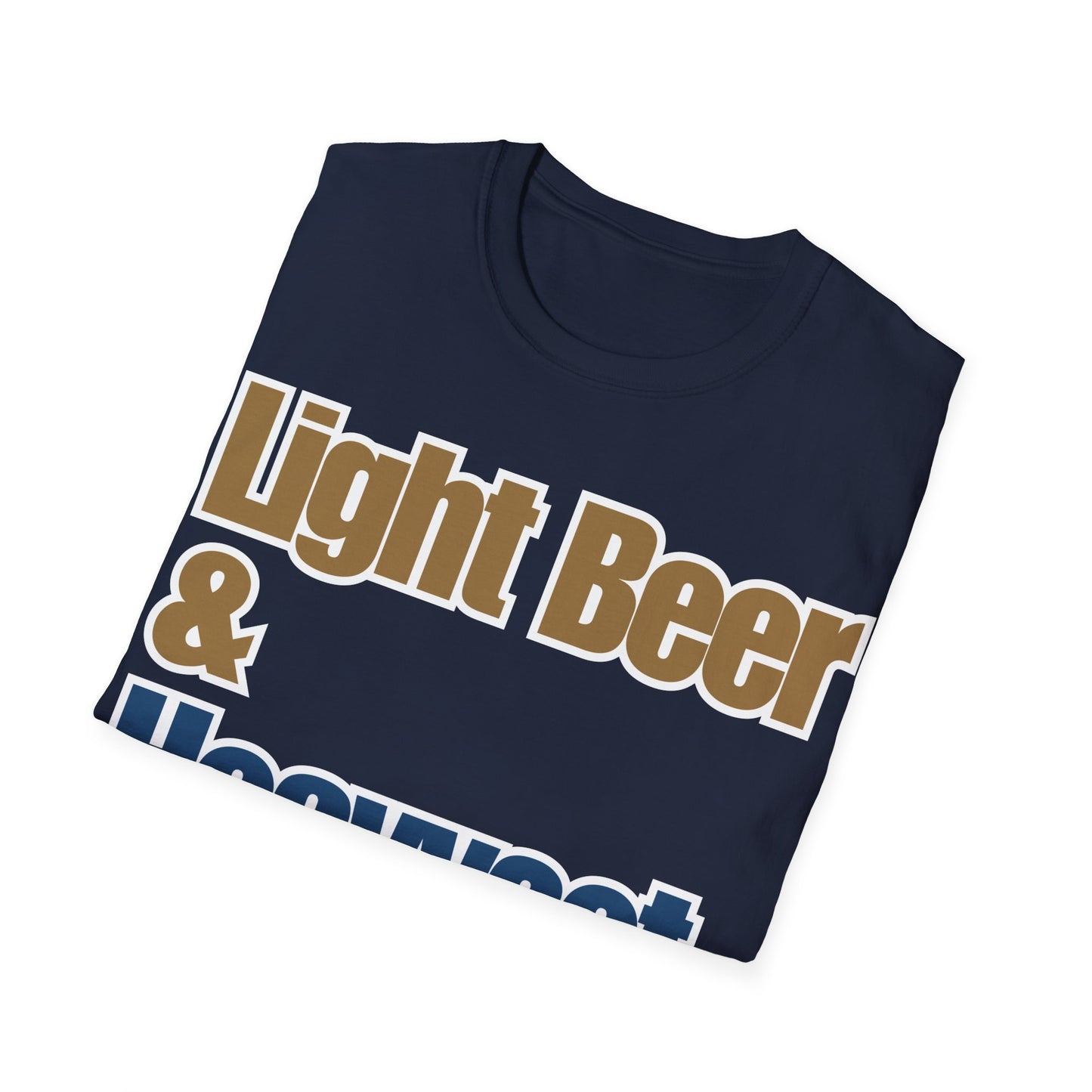 Light Beer & Heavyset Women Unisex Softstyle T-Shirt