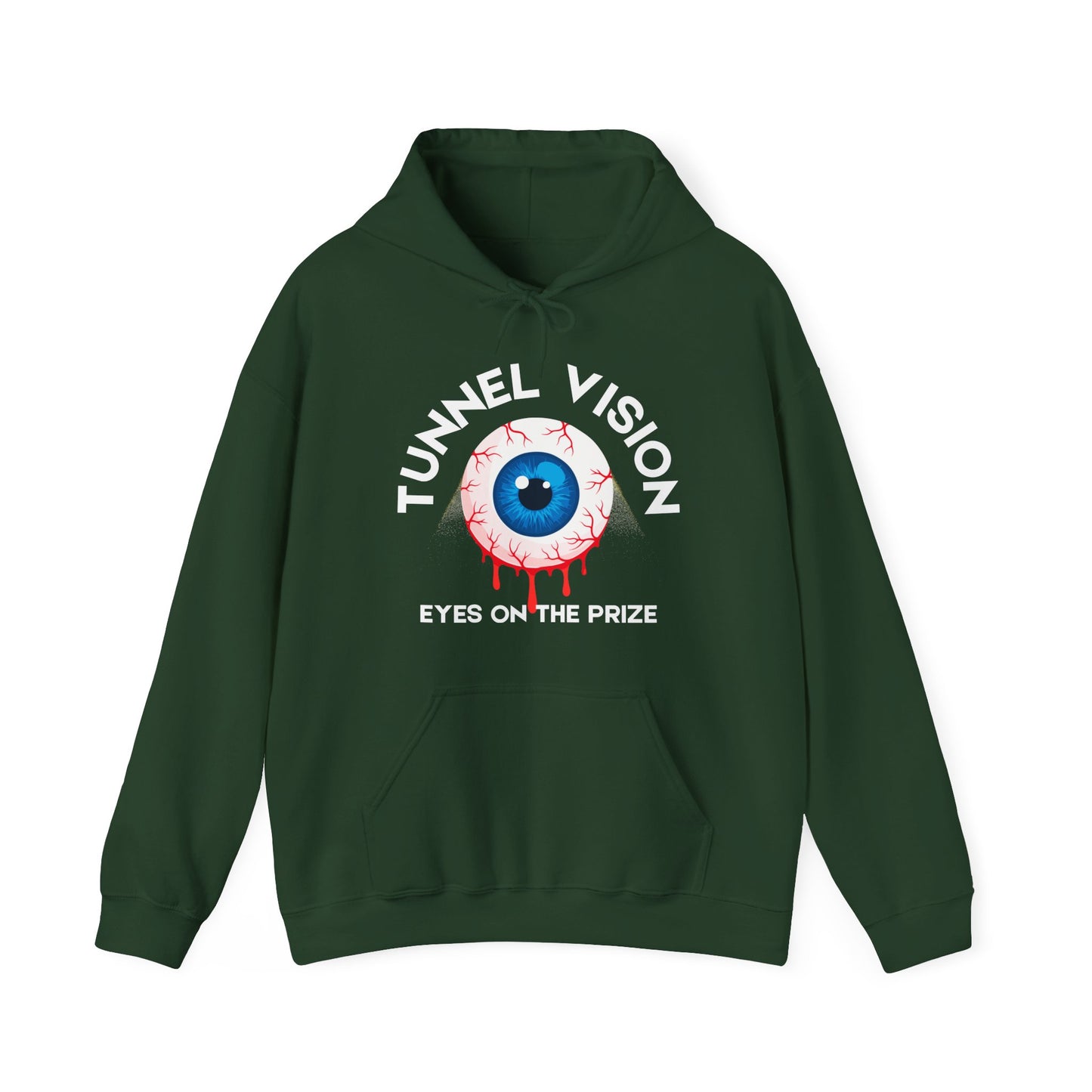 Tunnel Vision Eyes On The Prize Unisex Heavy Blend™ Hooded Sweatshirt