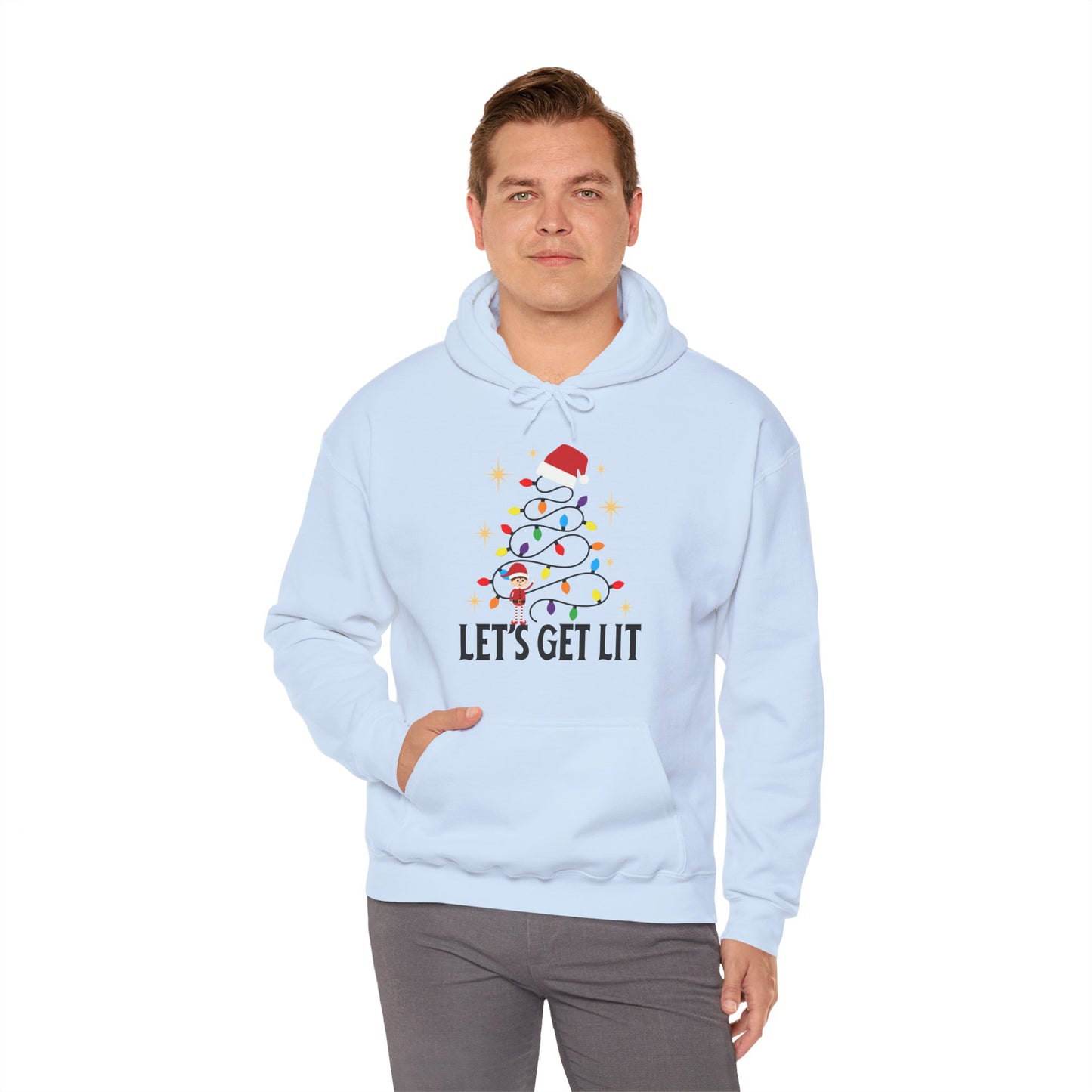 Let's Get Lit Unisex Heavy Blend™ Hooded Sweatshirt