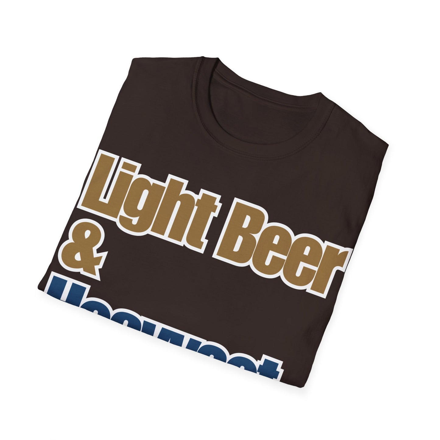Light Beer & Heavyset Women Unisex Softstyle T-Shirt