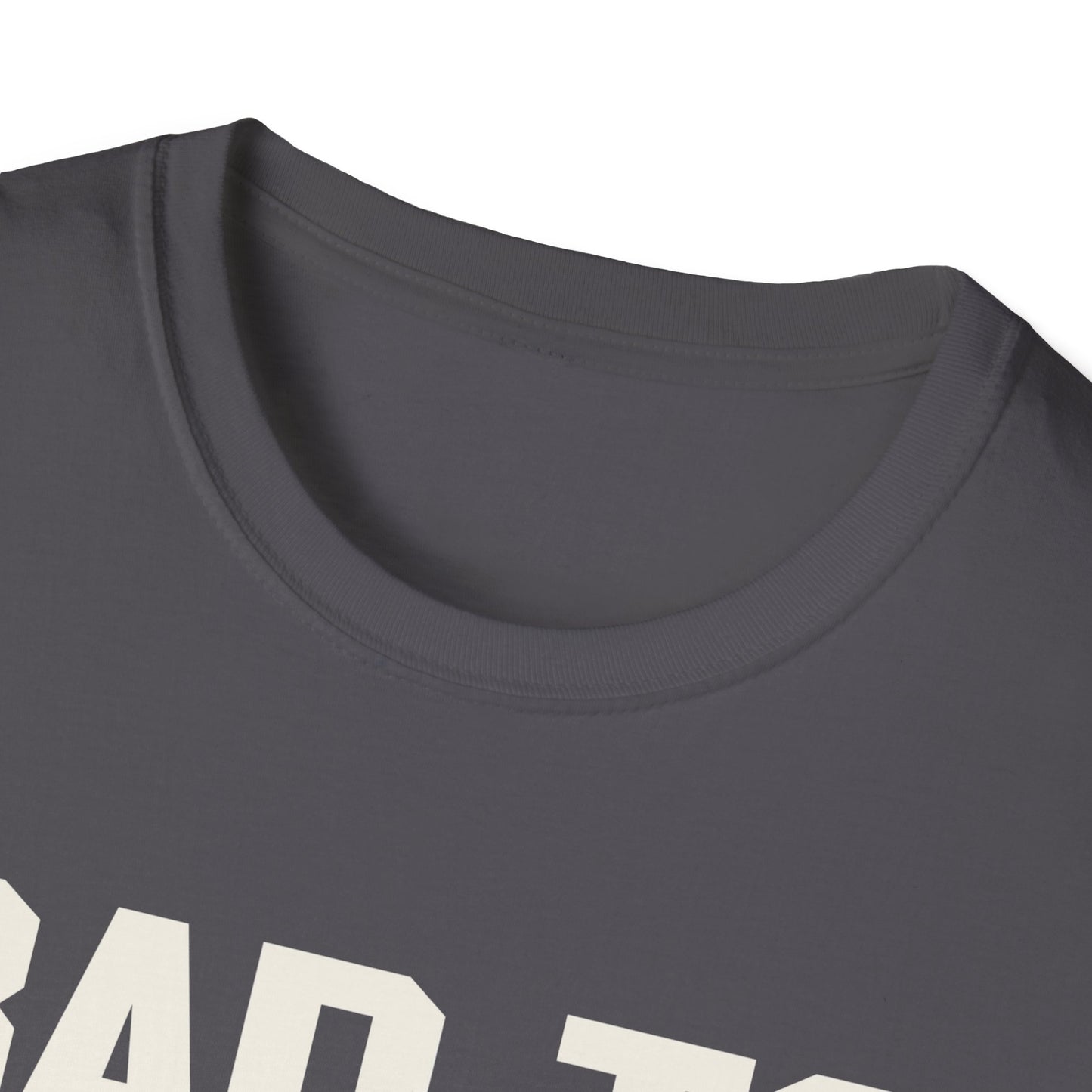 Bad to the Bone Rock On Zombie Unisex Softstyle T-Shirt