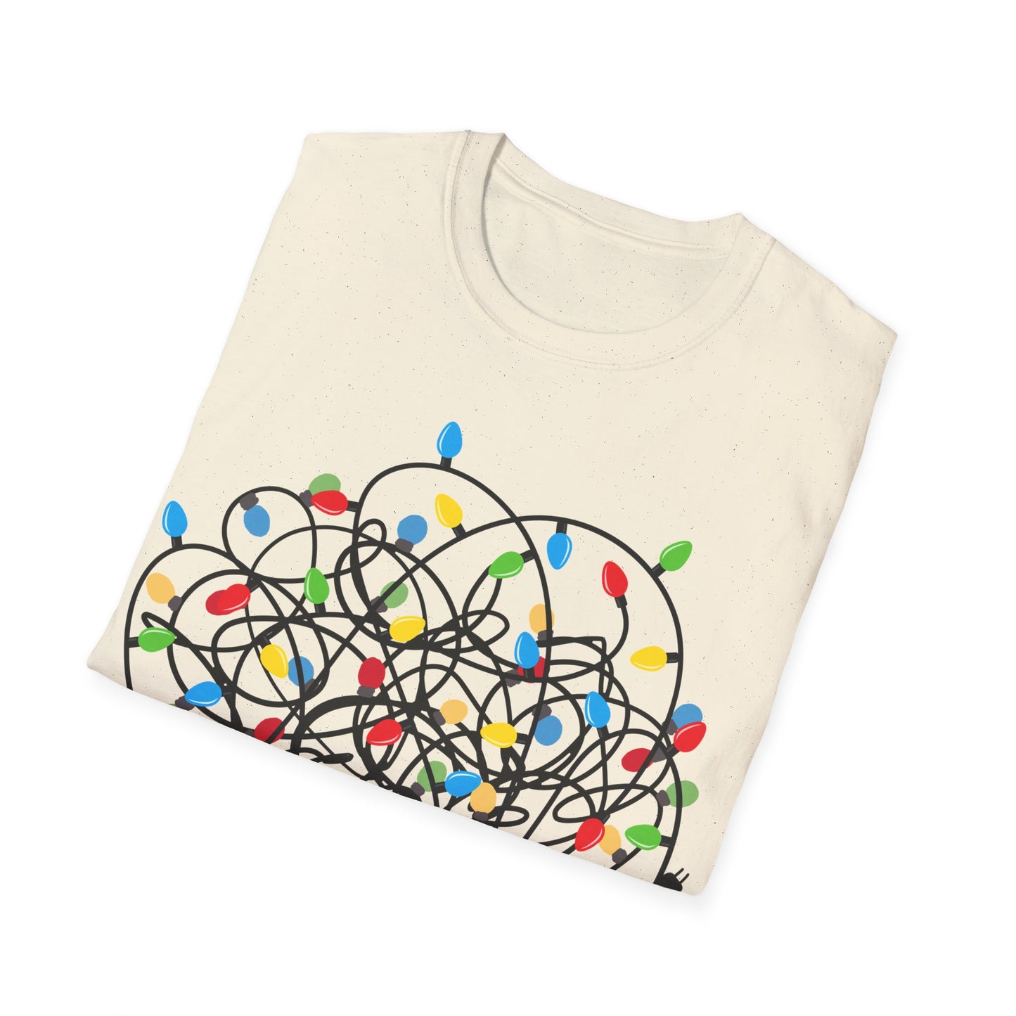 Well Shit Christmas Lights Unisex Softstyle T-Shirt