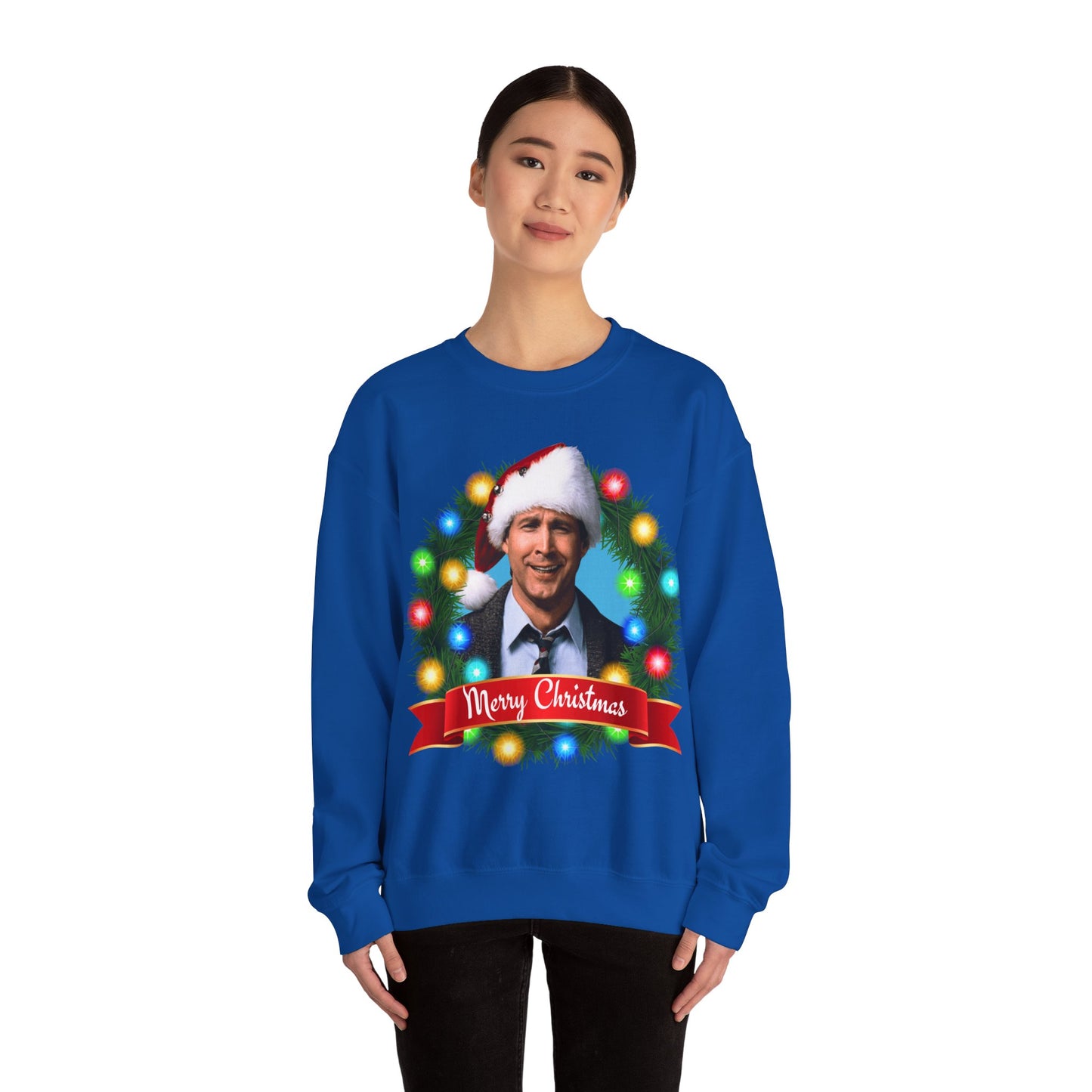 Merry Christmas Griswold Unisex Heavy Blend™ Crewneck Sweatshirt