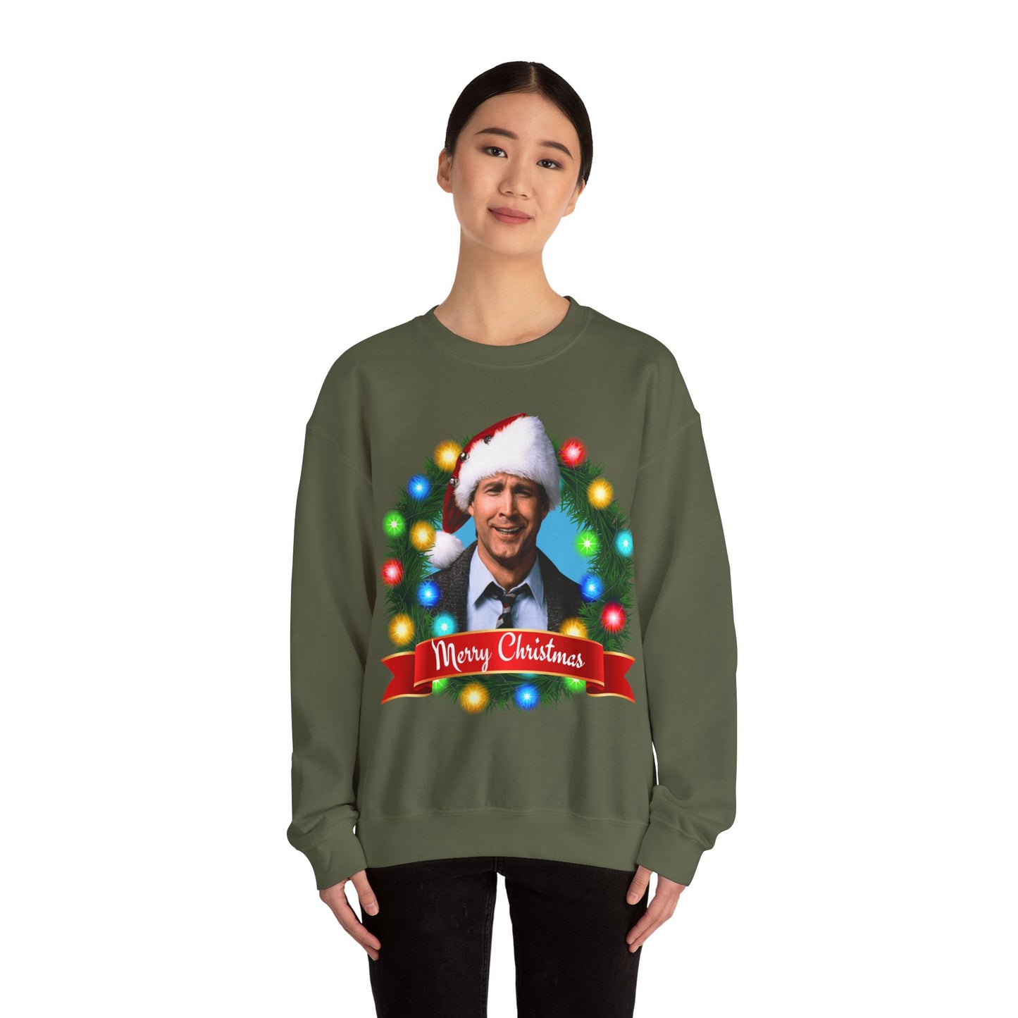 Merry Christmas Griswold Unisex Heavy Blend™ Crewneck Sweatshirt