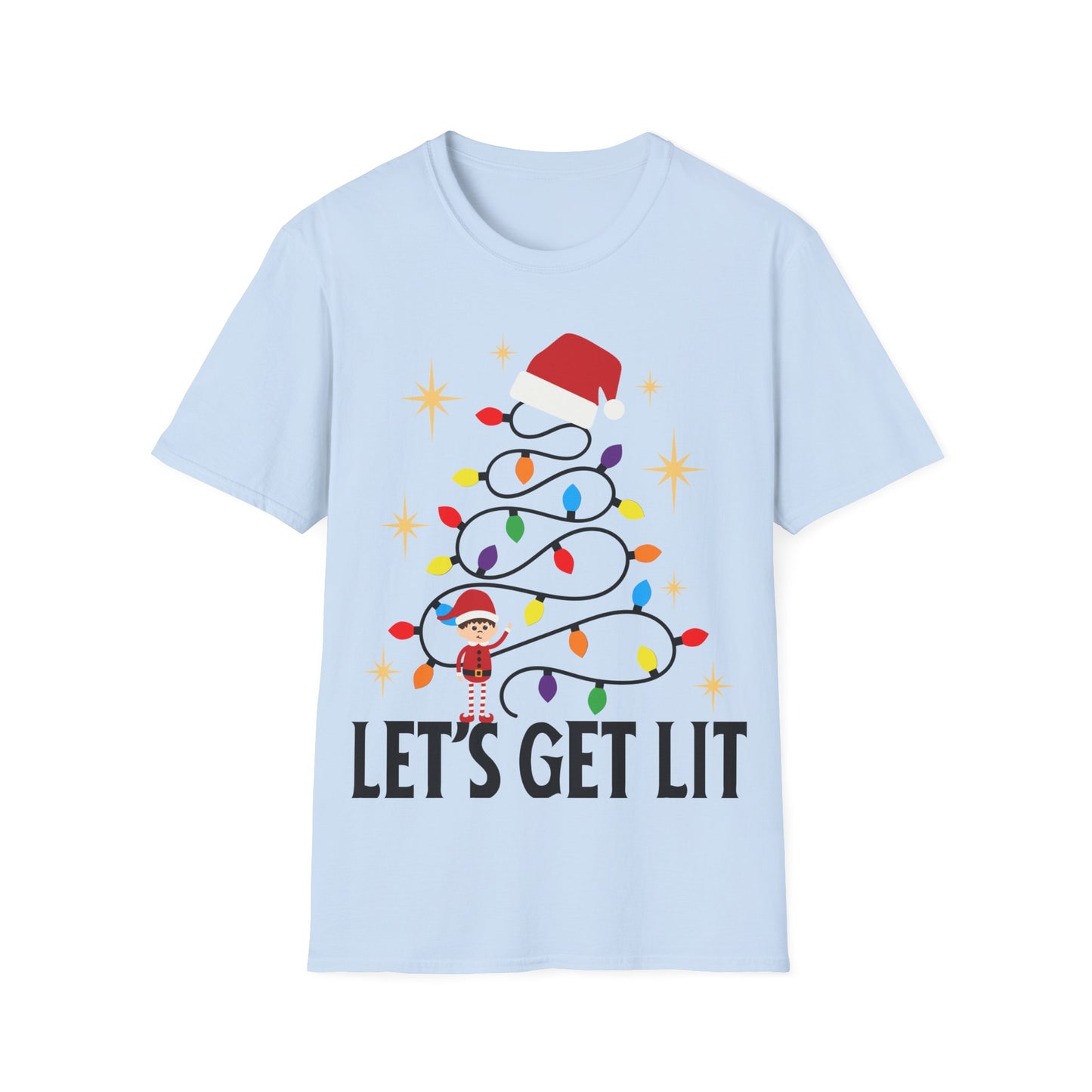 Let' Get Lit Unisex Softstyle T-Shirt
