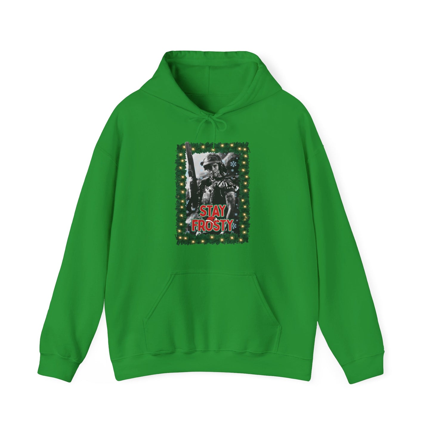 Stay Frosty Corporal Hicks Unisex Heavy Blend™ Hooded Sweatshirt
