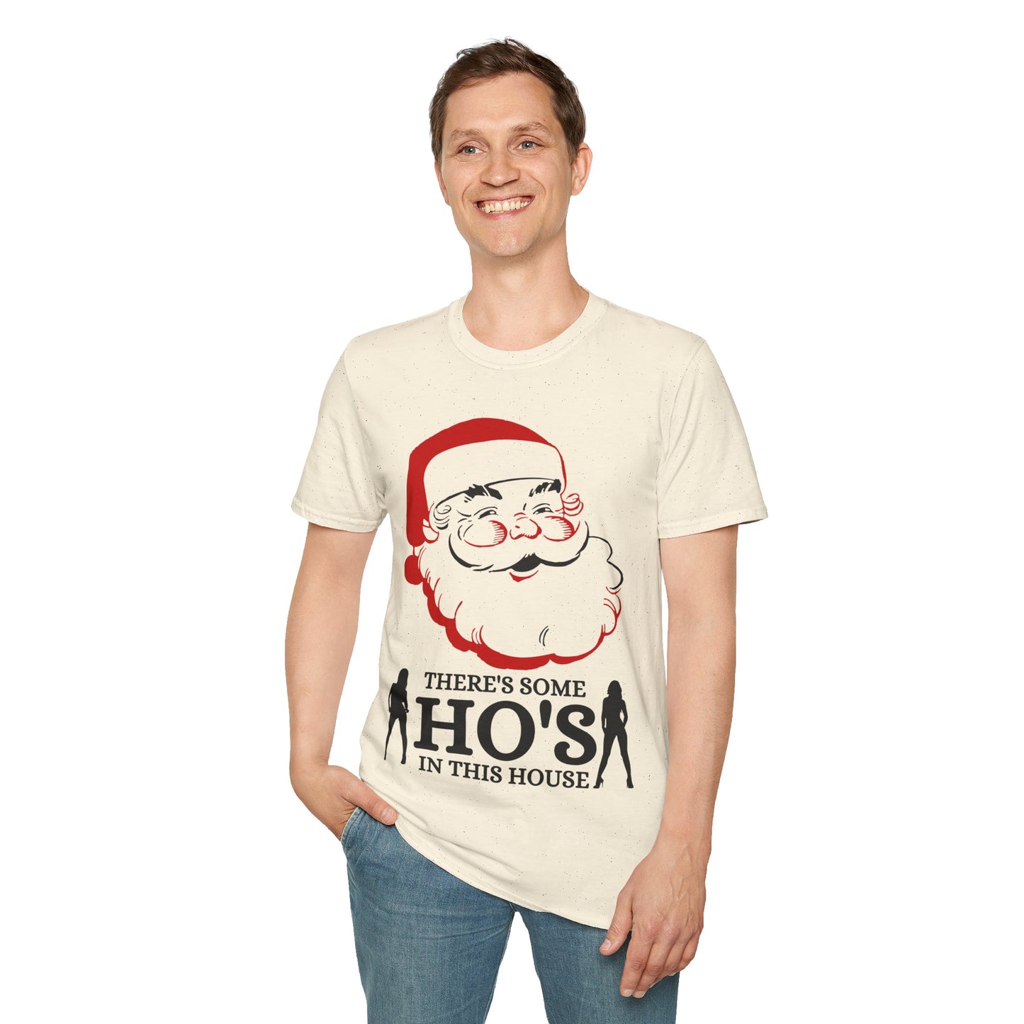 Ho's In This House Unisex Softstyle T-Shirt