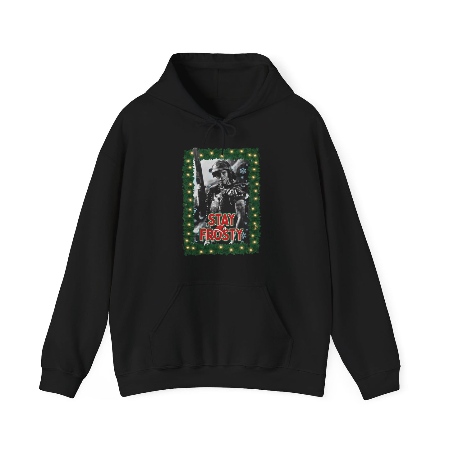 Stay Frosty Corporal Hicks Unisex Heavy Blend™ Hooded Sweatshirt