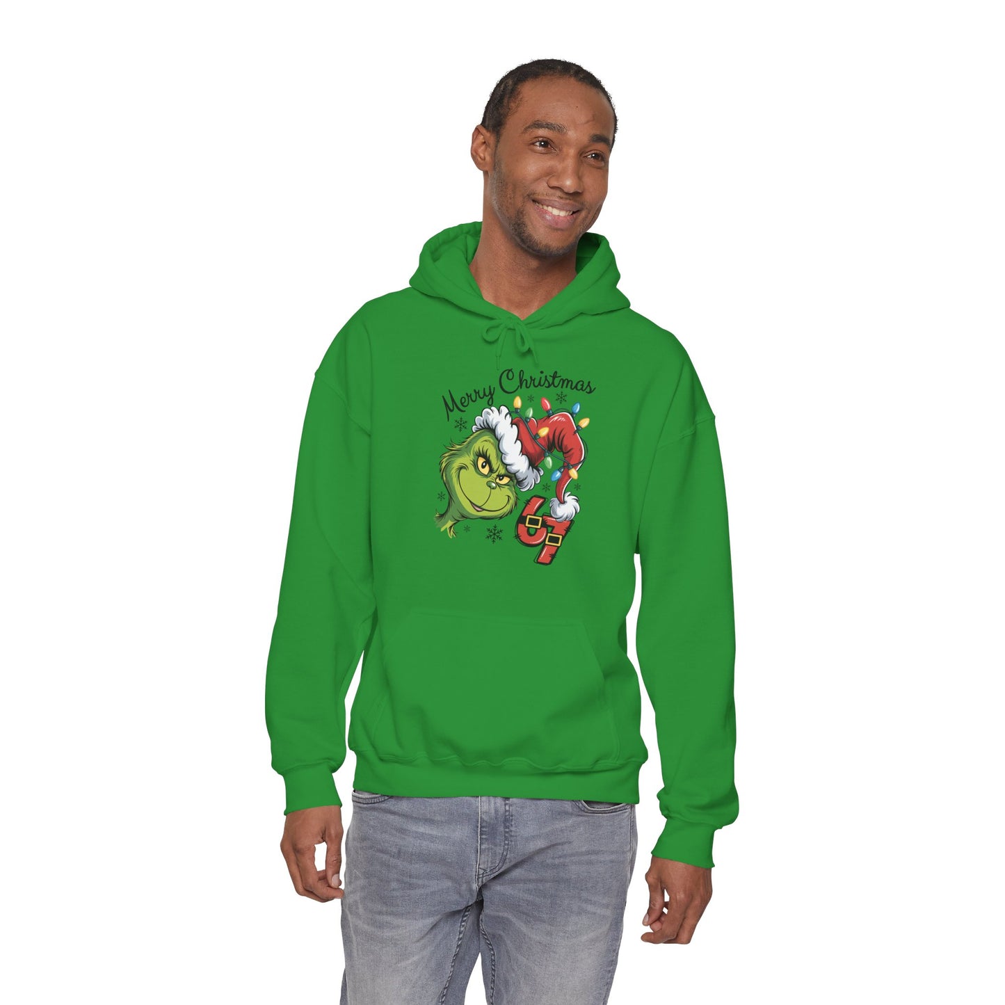 Grinch 6 7 Six Seven Unisex Heavy Blend™ Hooded Sweatshirt