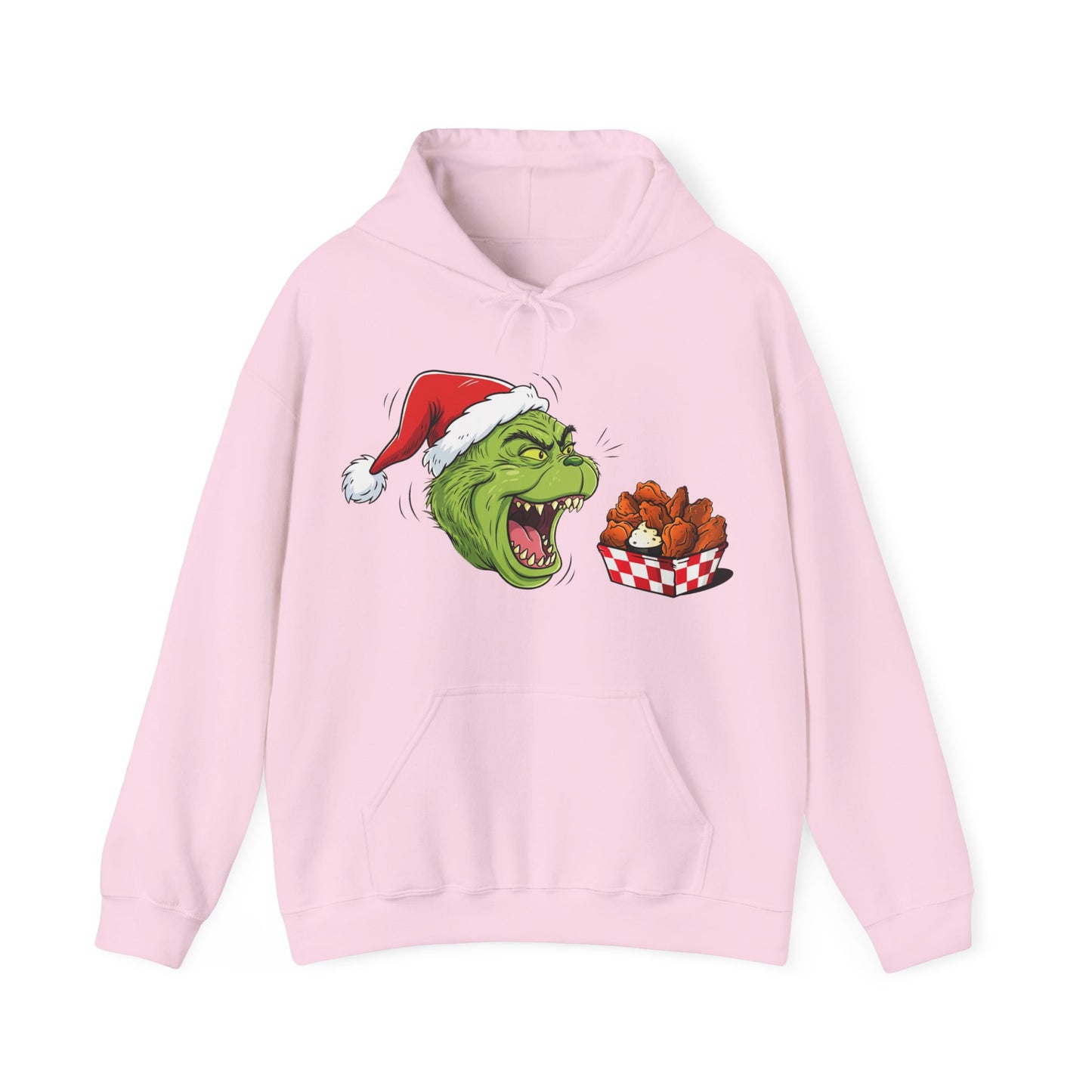 Grinch Buffalo Wings Unisex Heavy Blend™ Hooded Sweatshirt