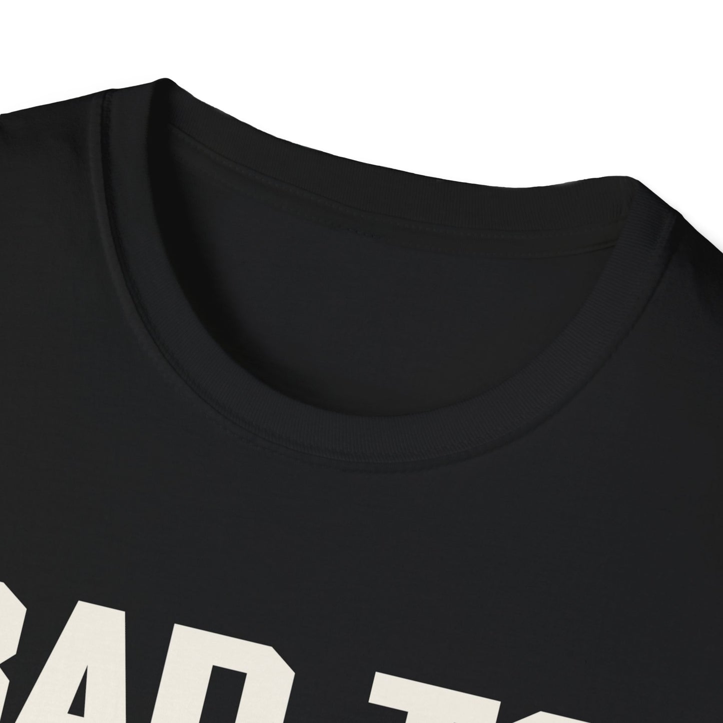 Bad to the Bone Rock On Zombie Unisex Softstyle T-Shirt