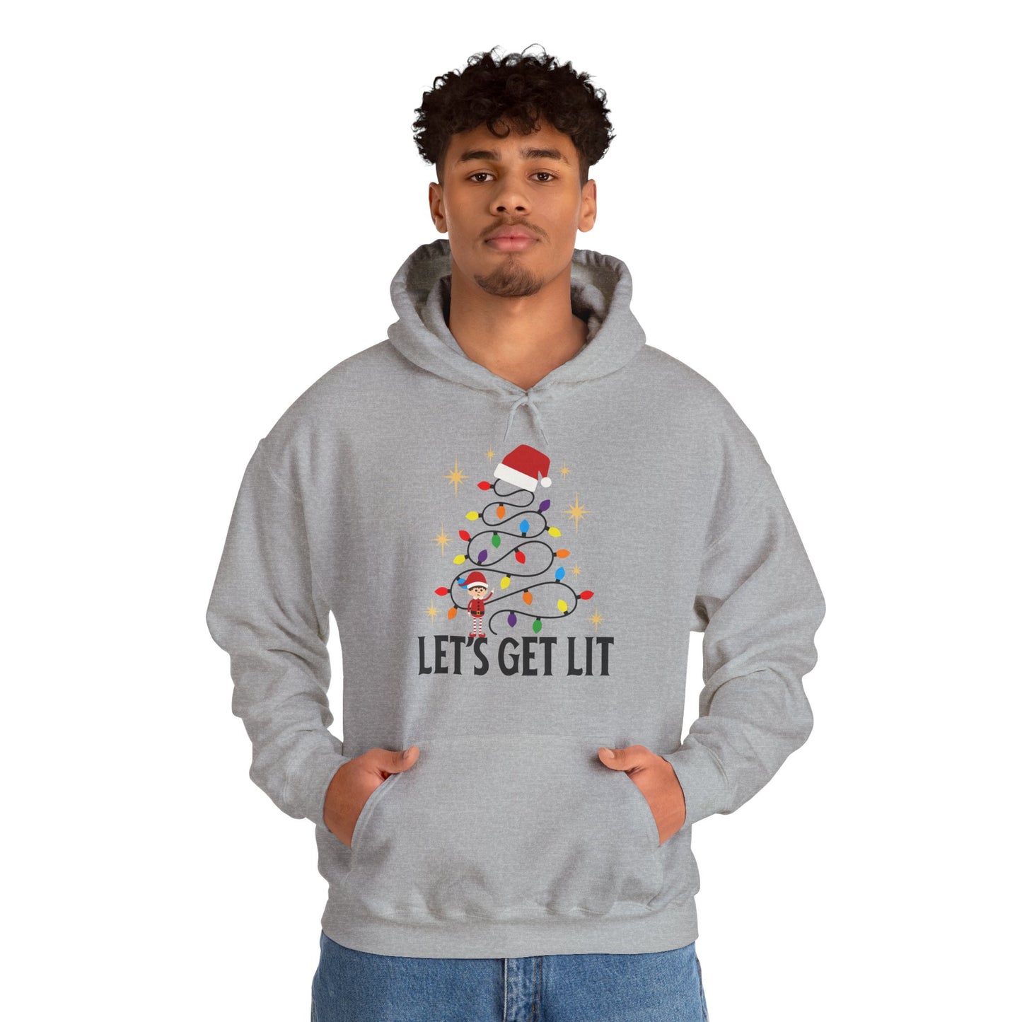 Let's Get Lit Unisex Heavy Blend™ Hooded Sweatshirt