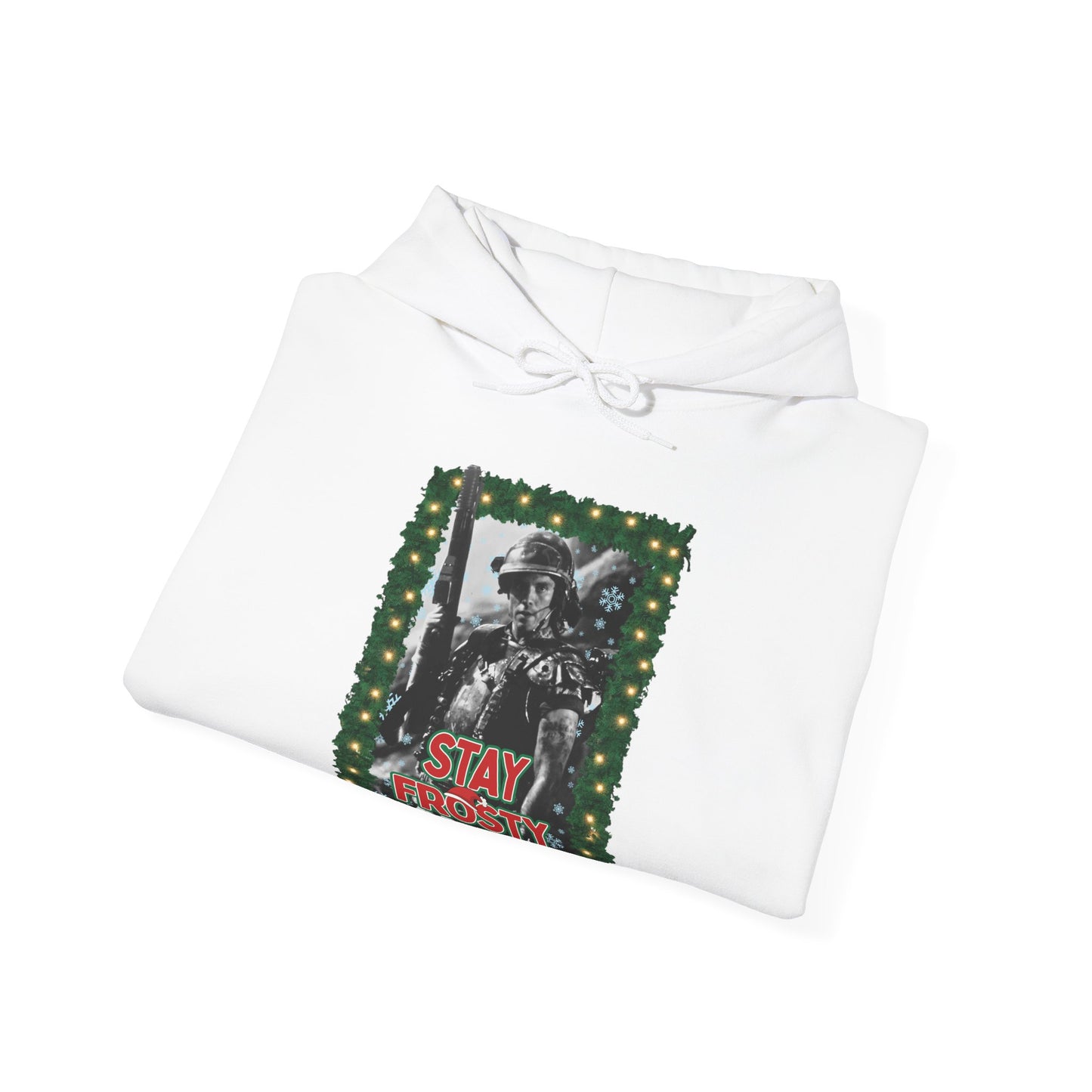 Stay Frosty Corporal Hicks Unisex Heavy Blend™ Hooded Sweatshirt