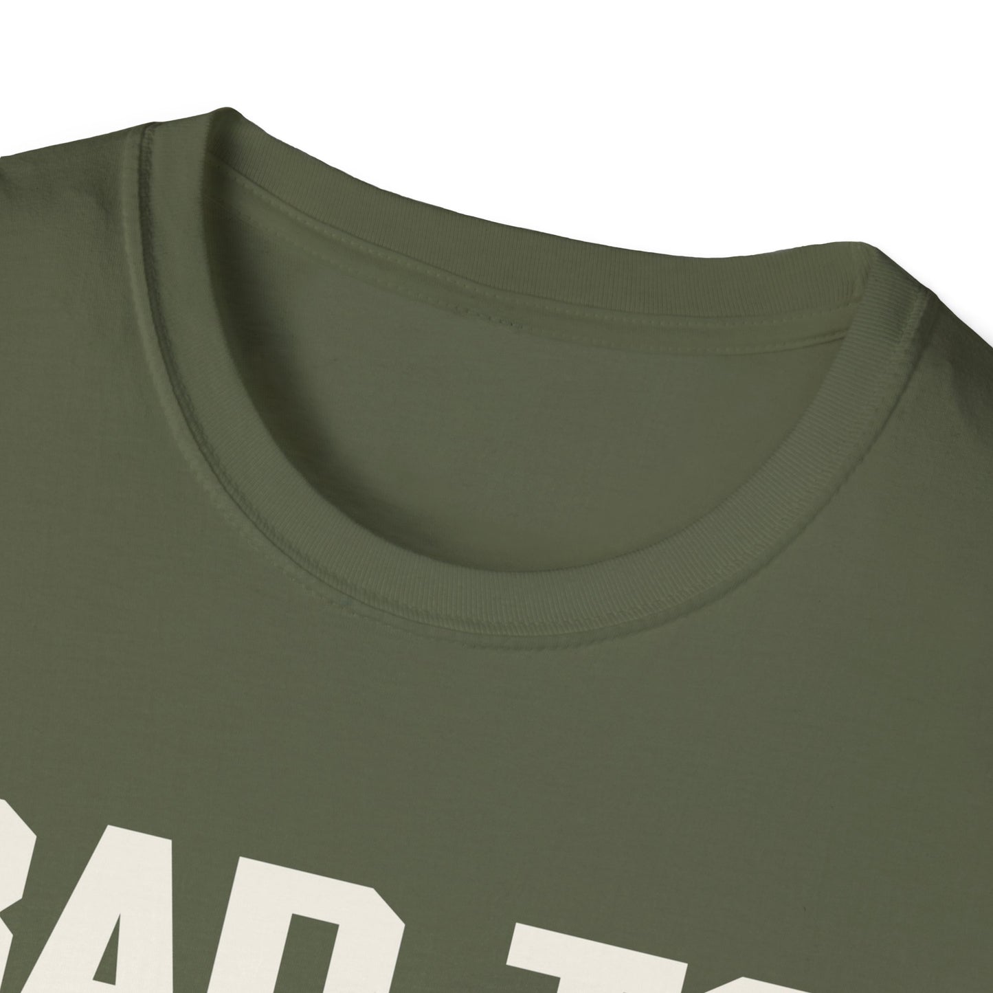 Bad to the Bone Rock On Zombie Unisex Softstyle T-Shirt