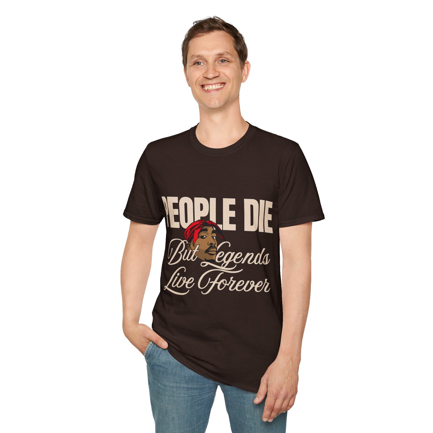 Legends Live Forever Unisex Softstyle T-Shirt