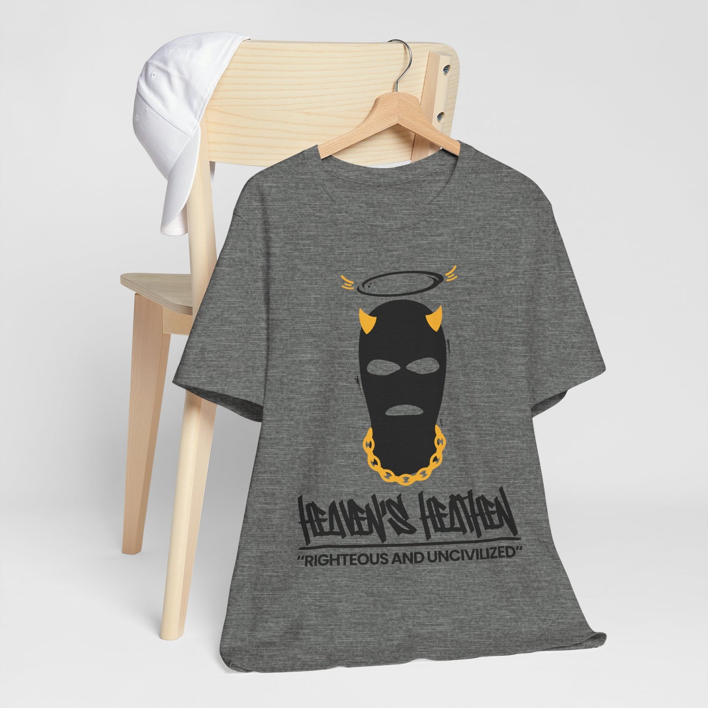 Heaven's Heathen Unisex Jersey Short Sleeve Tee