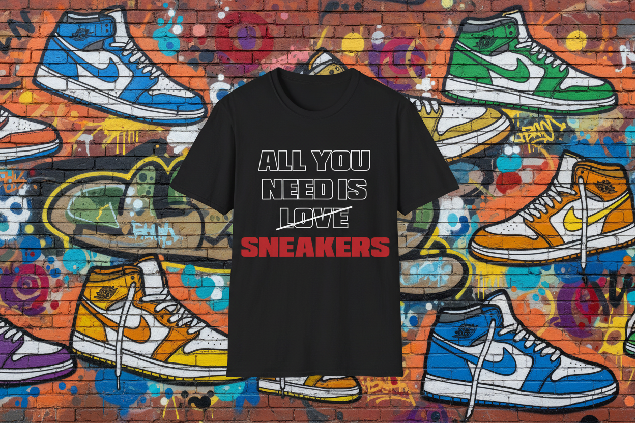 All You Need is SNEAKERS Unisex Softstyle T-Shirt