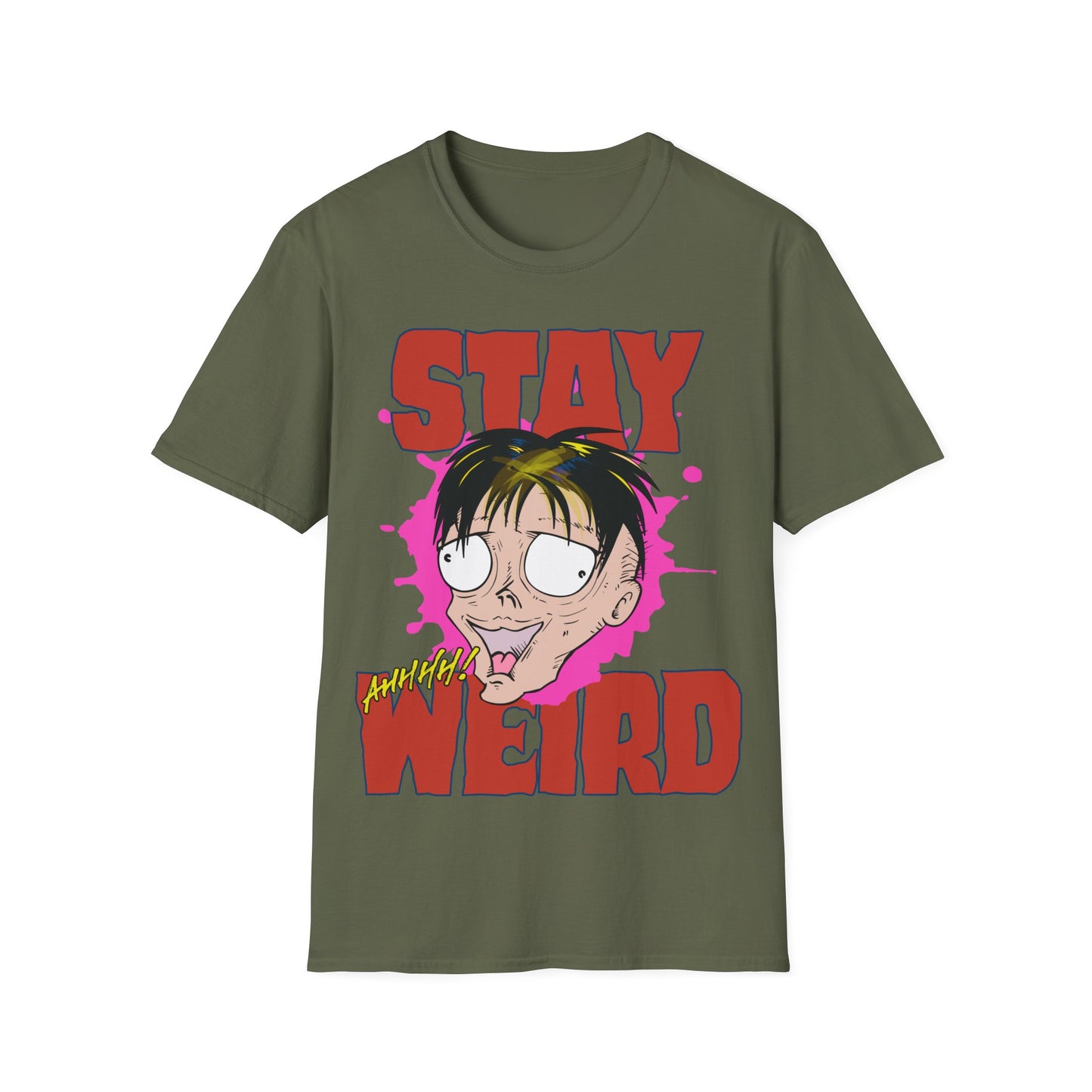 Stay Weird Unisex Softstyle T-Shirt