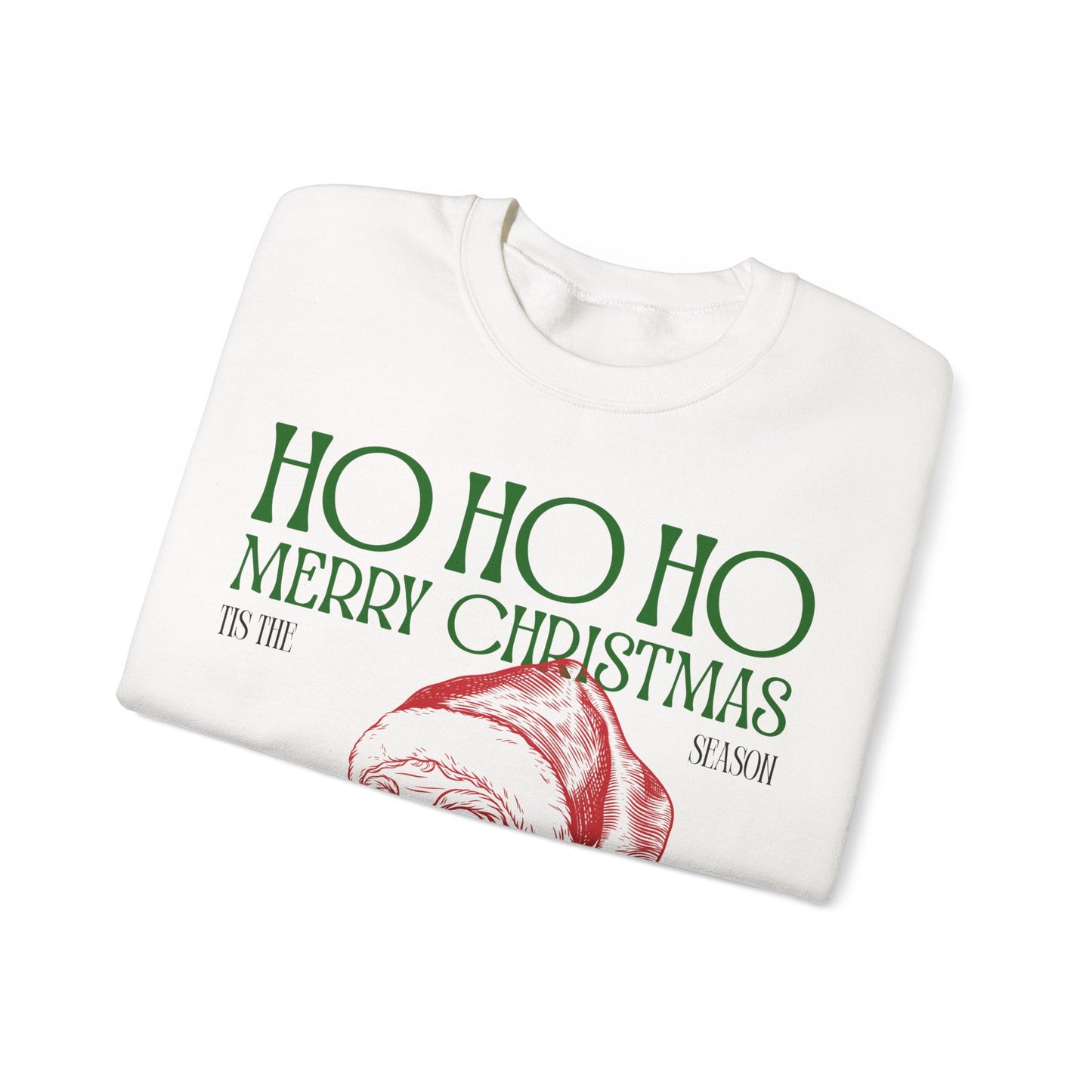 Tis The Season Santa Unisex Heavy Blend™ Crewneck Sweatshirt