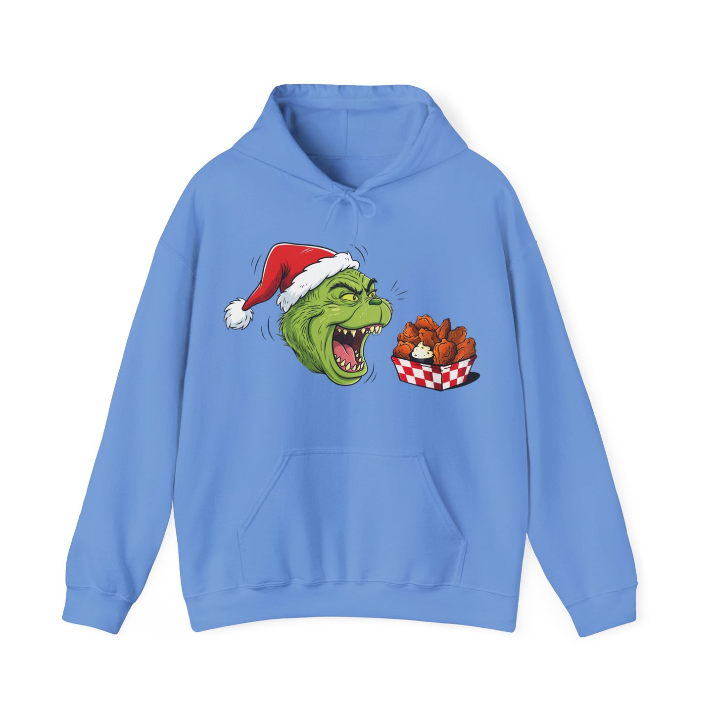 Grinch Buffalo Wings Unisex Heavy Blend™ Hooded Sweatshirt