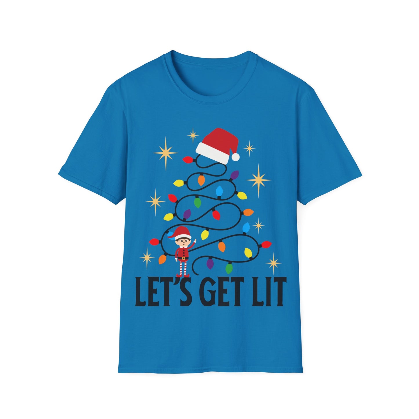 Let' Get Lit Unisex Softstyle T-Shirt
