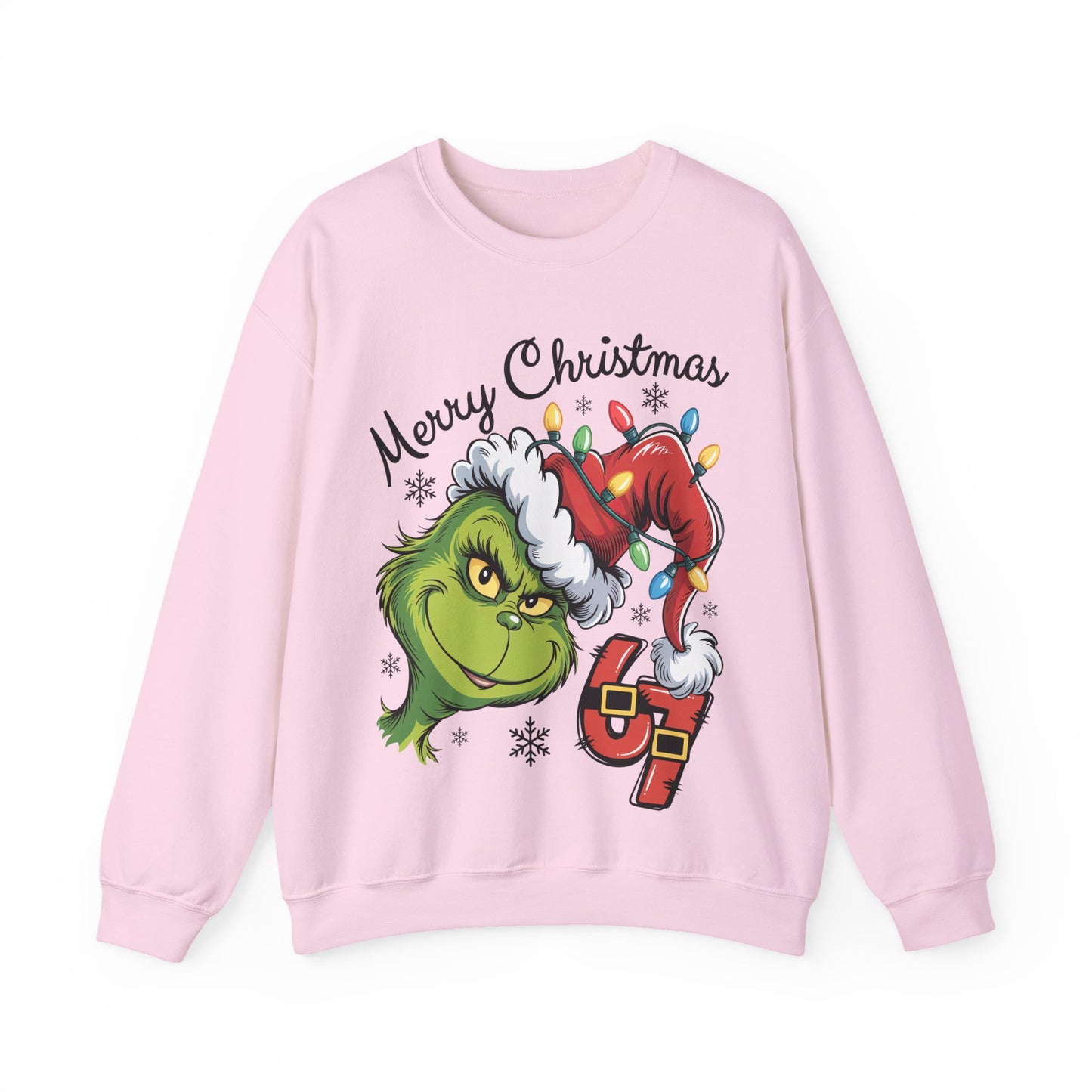 Grinch 6 7 Six Seven Unisex Heavy Blend™ Crewneck Sweatshirt