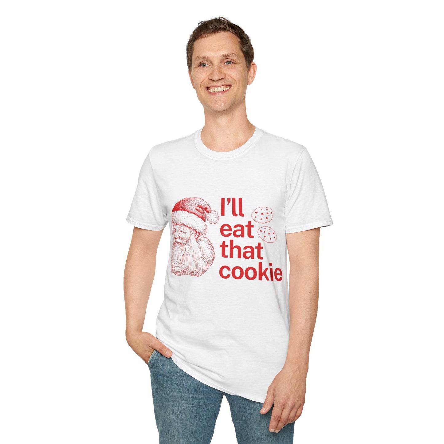 I'll Eat That Cookie Unisex Softstyle T-Shirt
