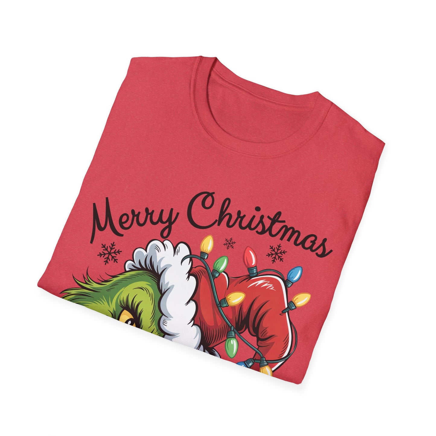 Grinch 6 7 Six Seven Unisex Softstyle T-Shirt