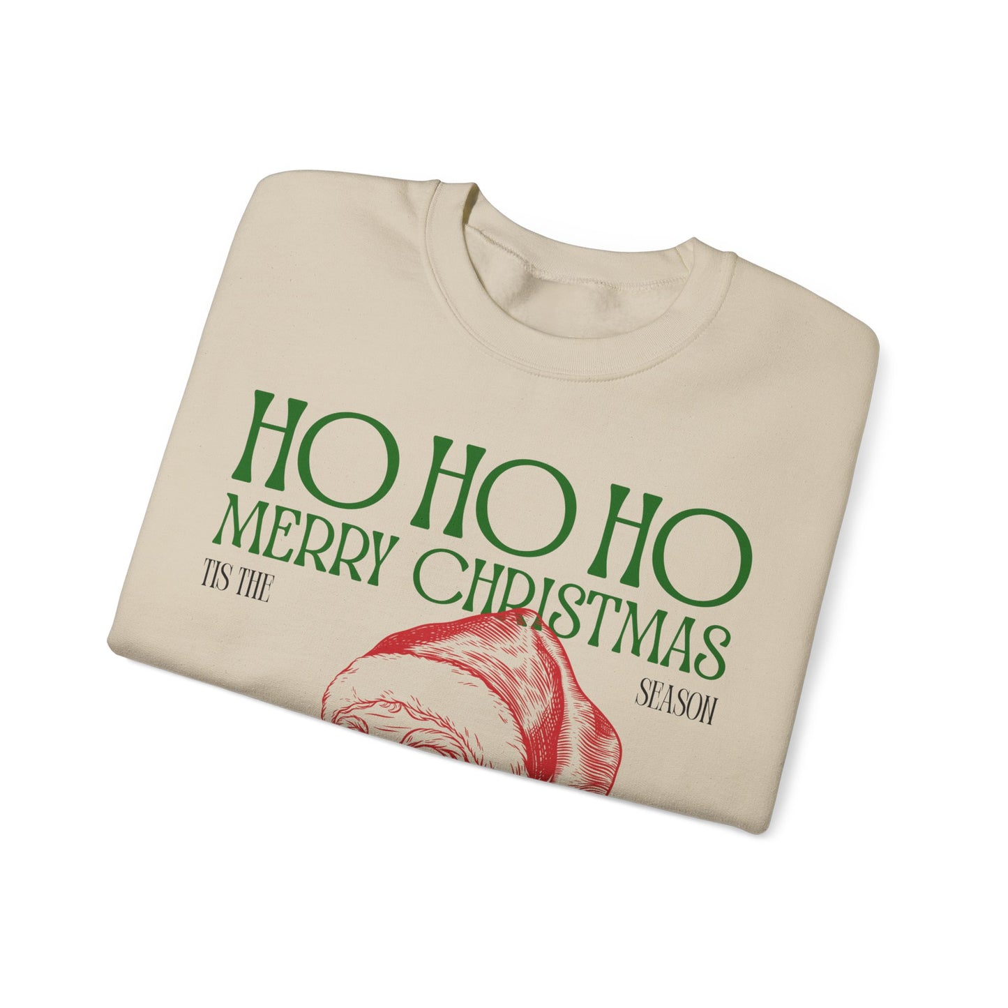 Tis The Season Santa Unisex Heavy Blend™ Crewneck Sweatshirt