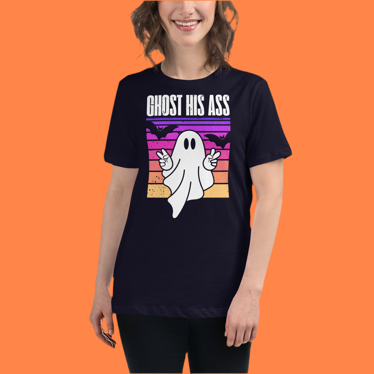 Ghost His Ass Women's Relaxed T-Shirt