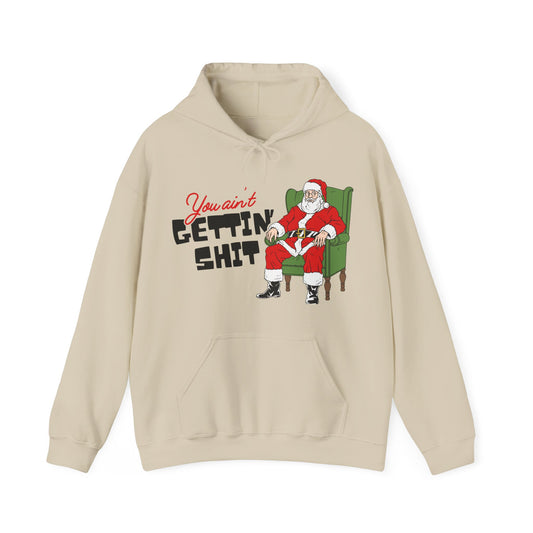 Santa You Ain't Gettin' Shit Unisex Heavy Blend™ Hooded Sweatshirt