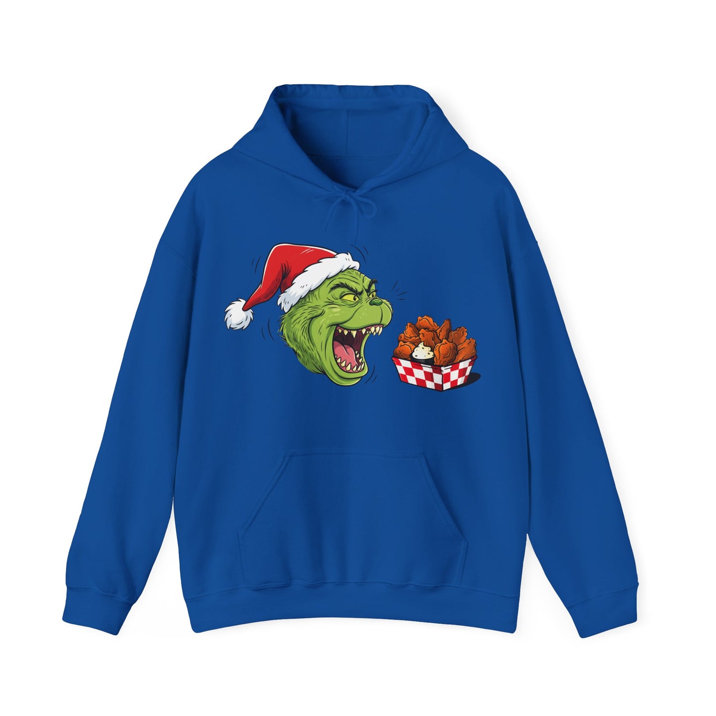 Grinch Buffalo Wings Unisex Heavy Blend™ Hooded Sweatshirt