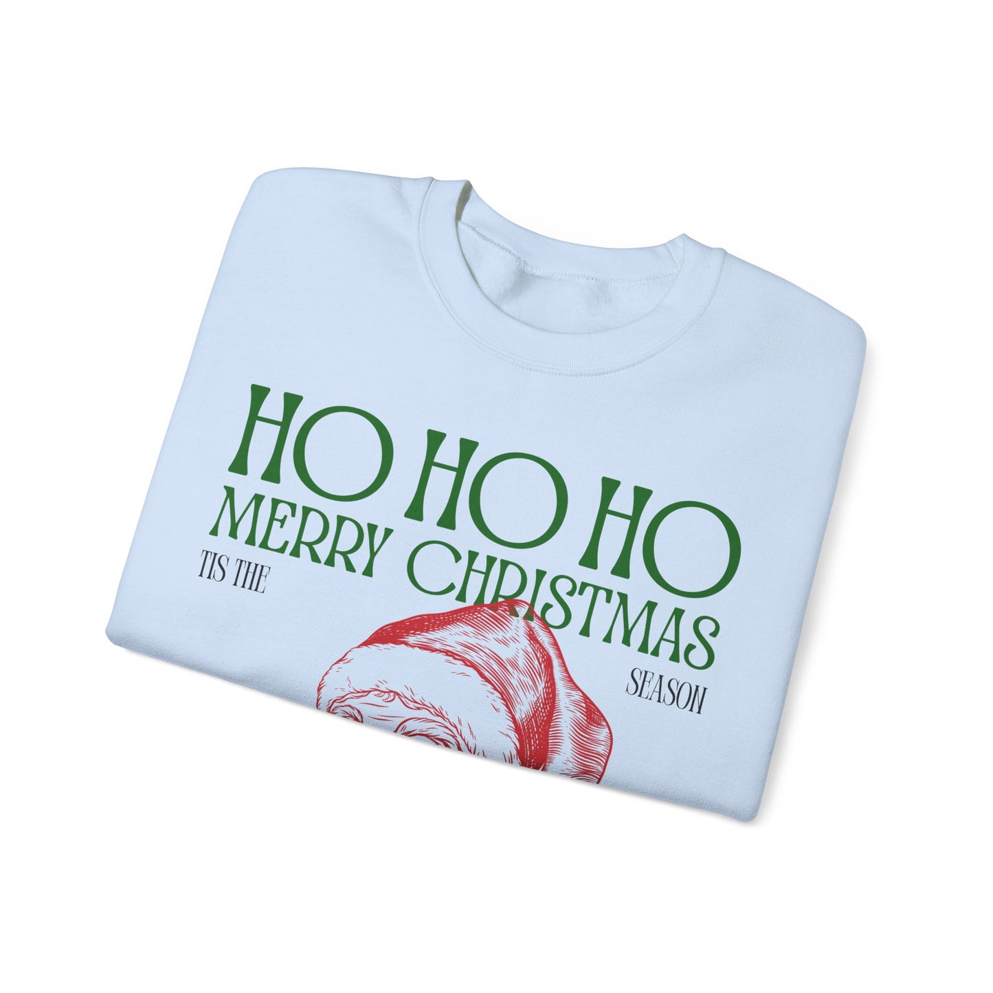 Tis The Season Santa Unisex Heavy Blend™ Crewneck Sweatshirt